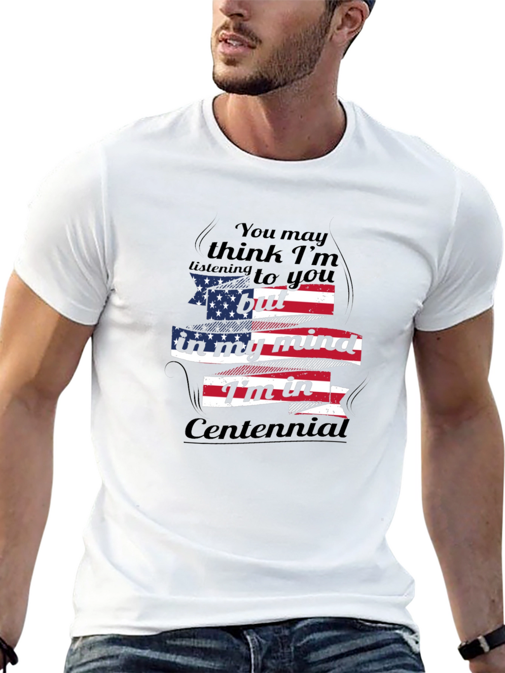 Centennial Mind T-Shirt - Patriotic Design
