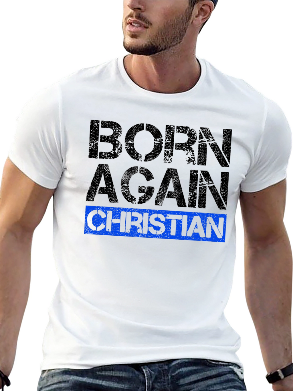 Born Again Christian T-Shirt - Religious Apparel