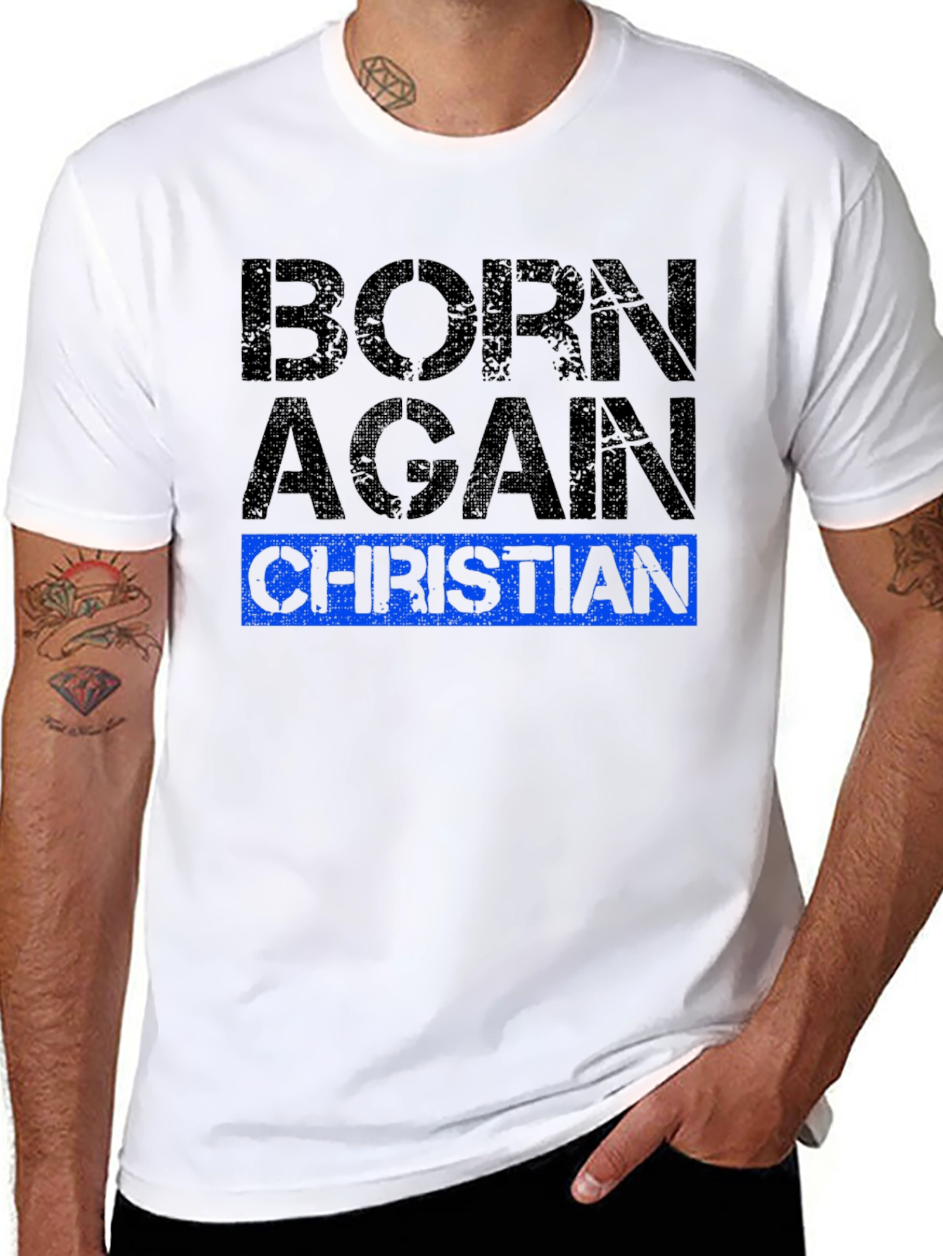 Born Again Christian T-Shirt - Religious Apparel