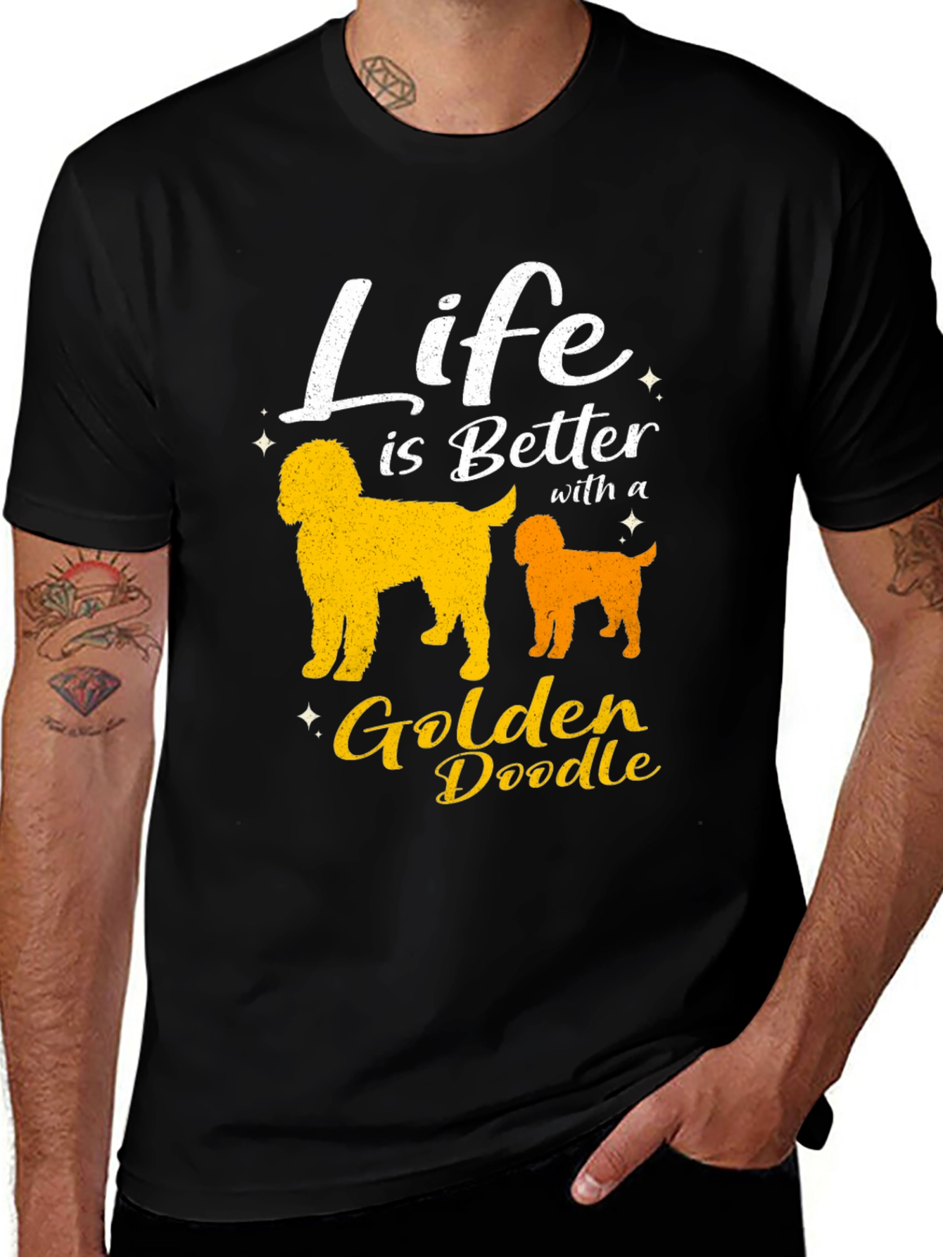Life is Better with a Golden Doodle Tee