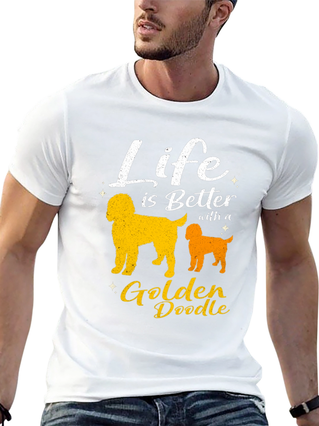 Life is Better with a Golden Doodle Tee