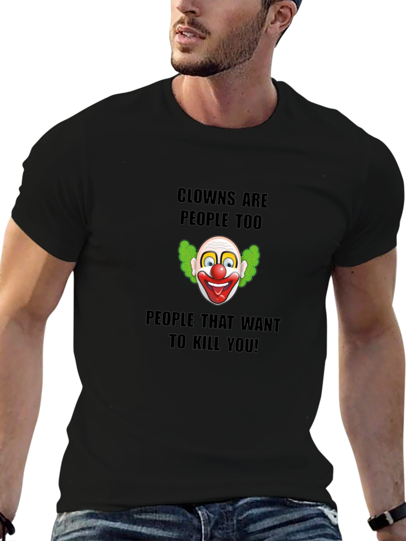 Clowns Are People Too Graphic T-Shirt