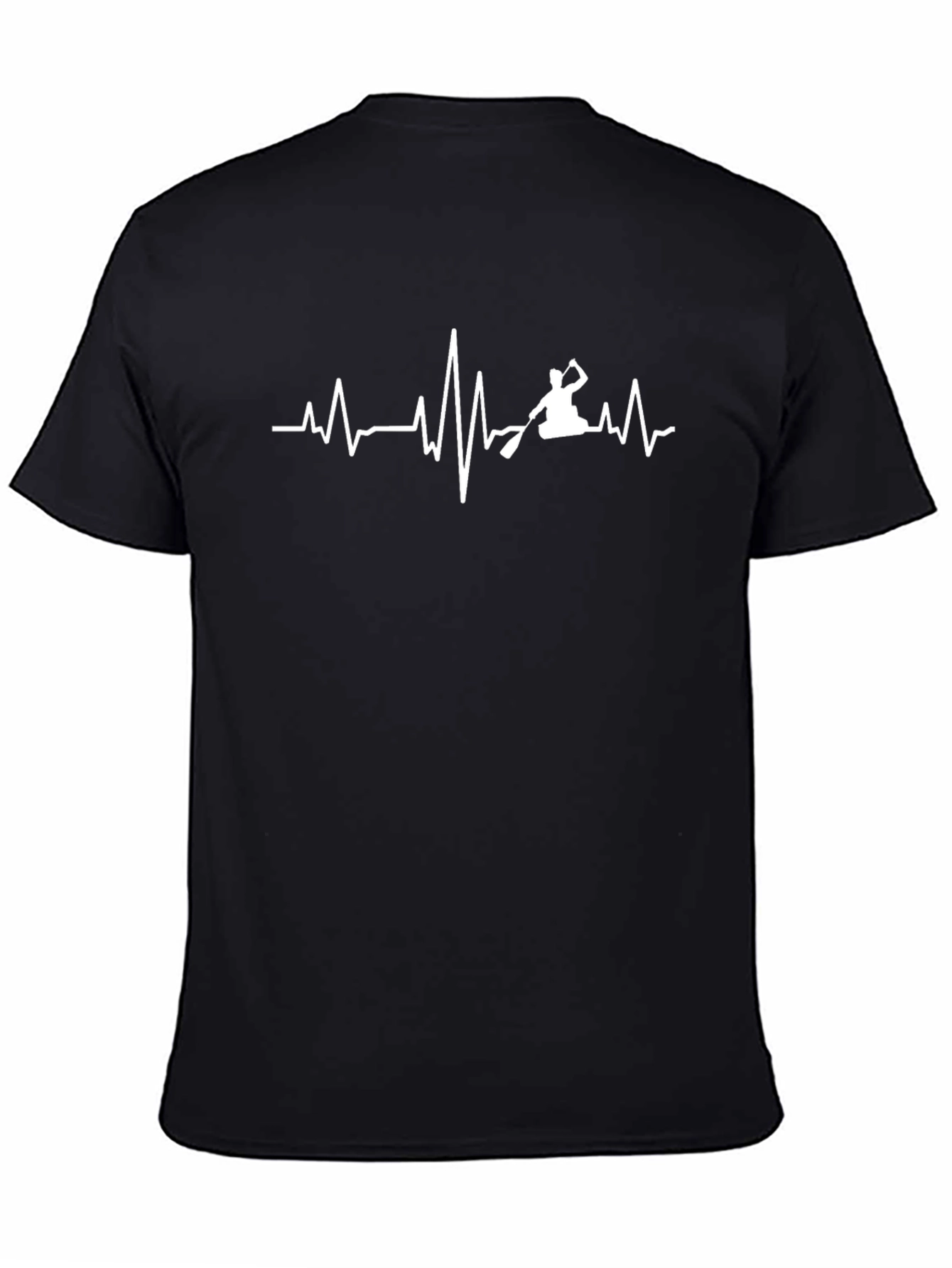 Kayaking Heartbeat Graphic T-Shirt