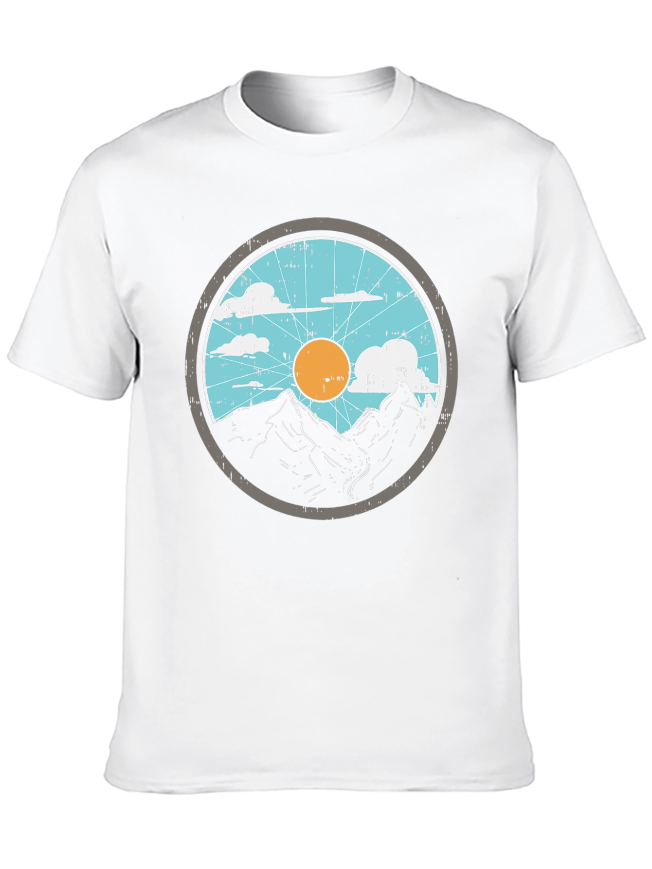 Mountainscape Graphic Tee - Outdoor Adventure