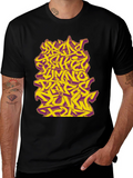 Graffiti Style Graphic Tee - Urban Edge