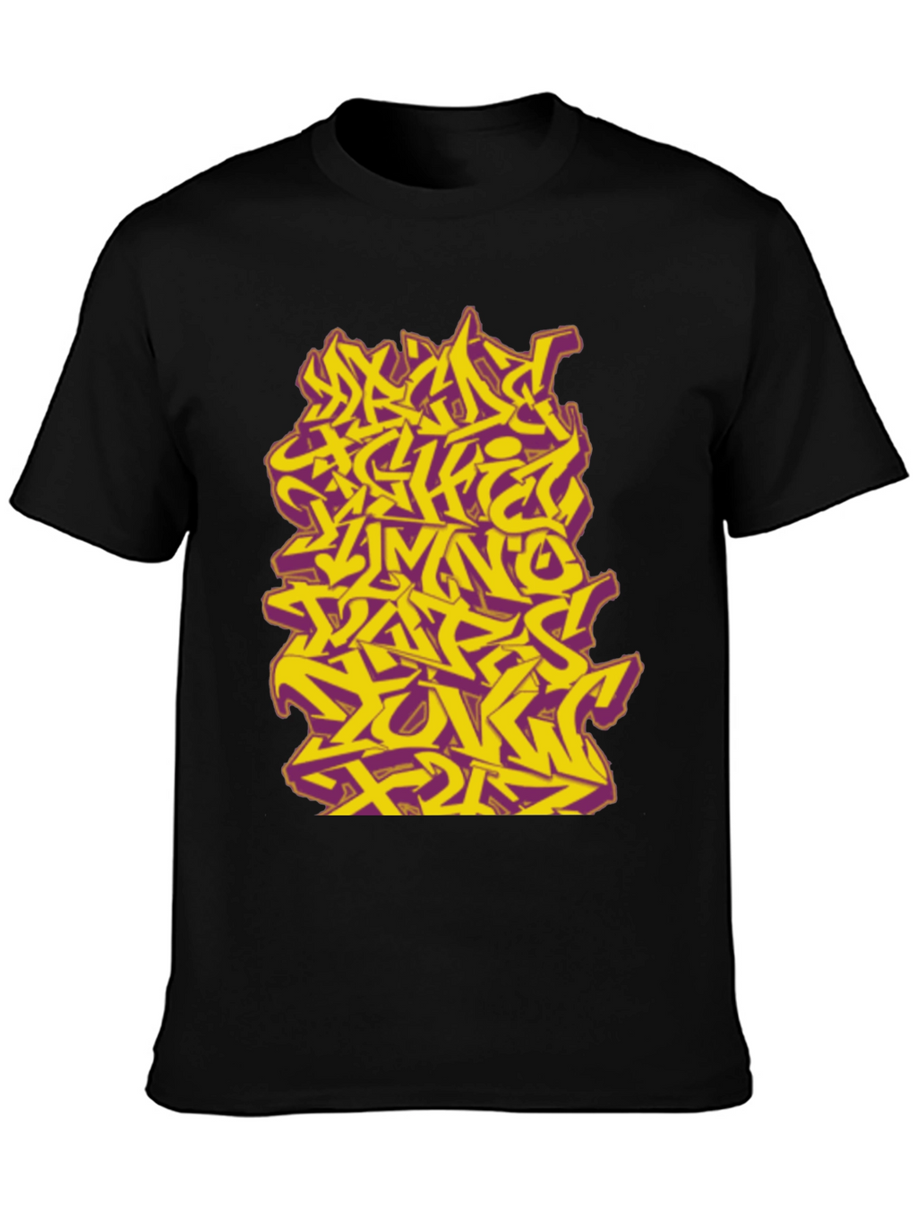 Graffiti Style Graphic Tee - Urban Edge