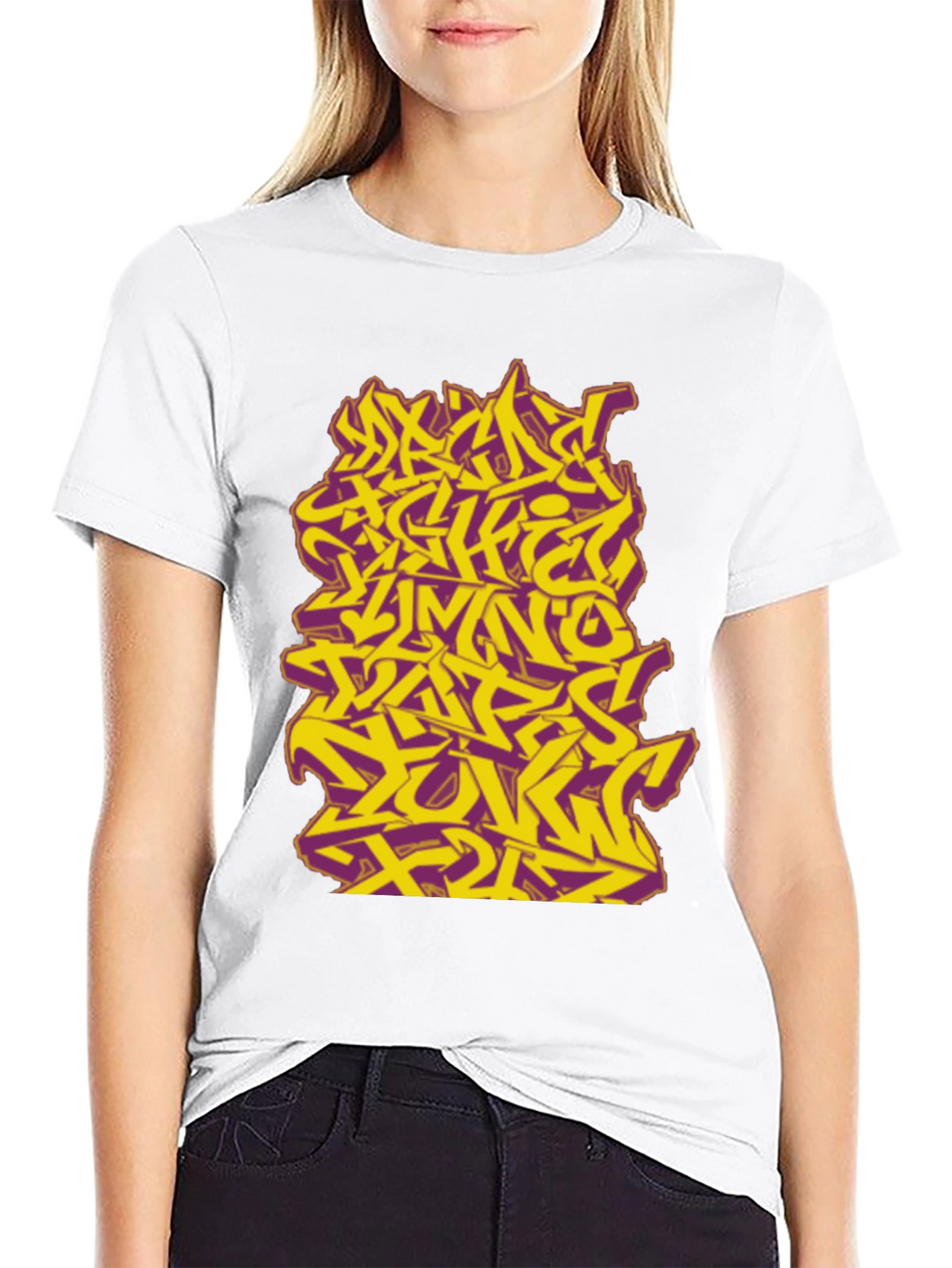 Graffiti Style Graphic Tee - Urban Edge