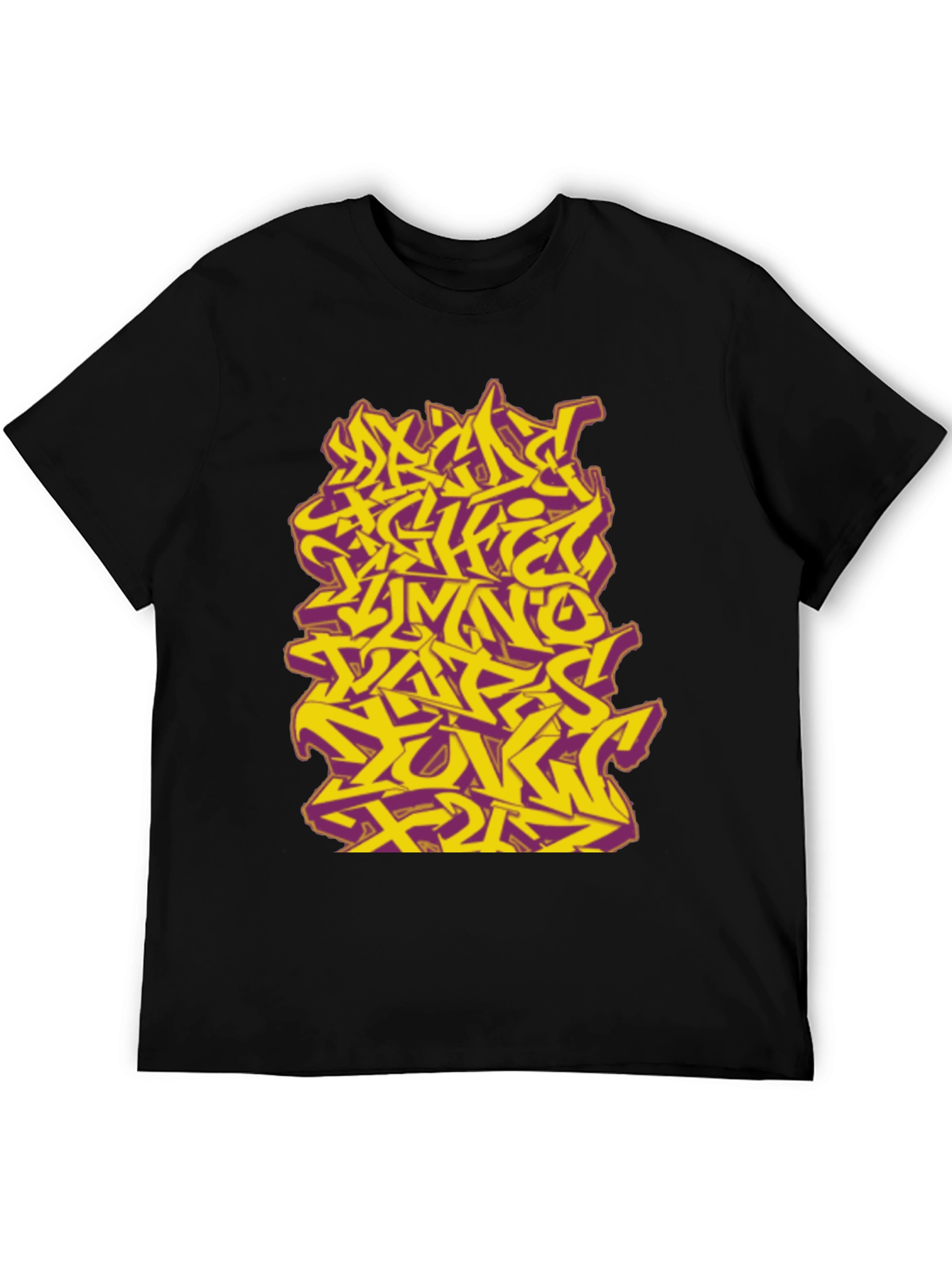 Graffiti Style Graphic Tee - Urban Edge