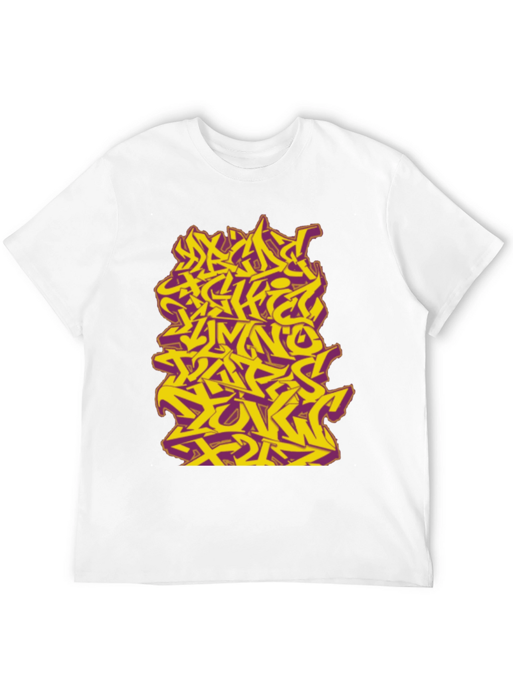 Graffiti Style Graphic Tee - Urban Edge