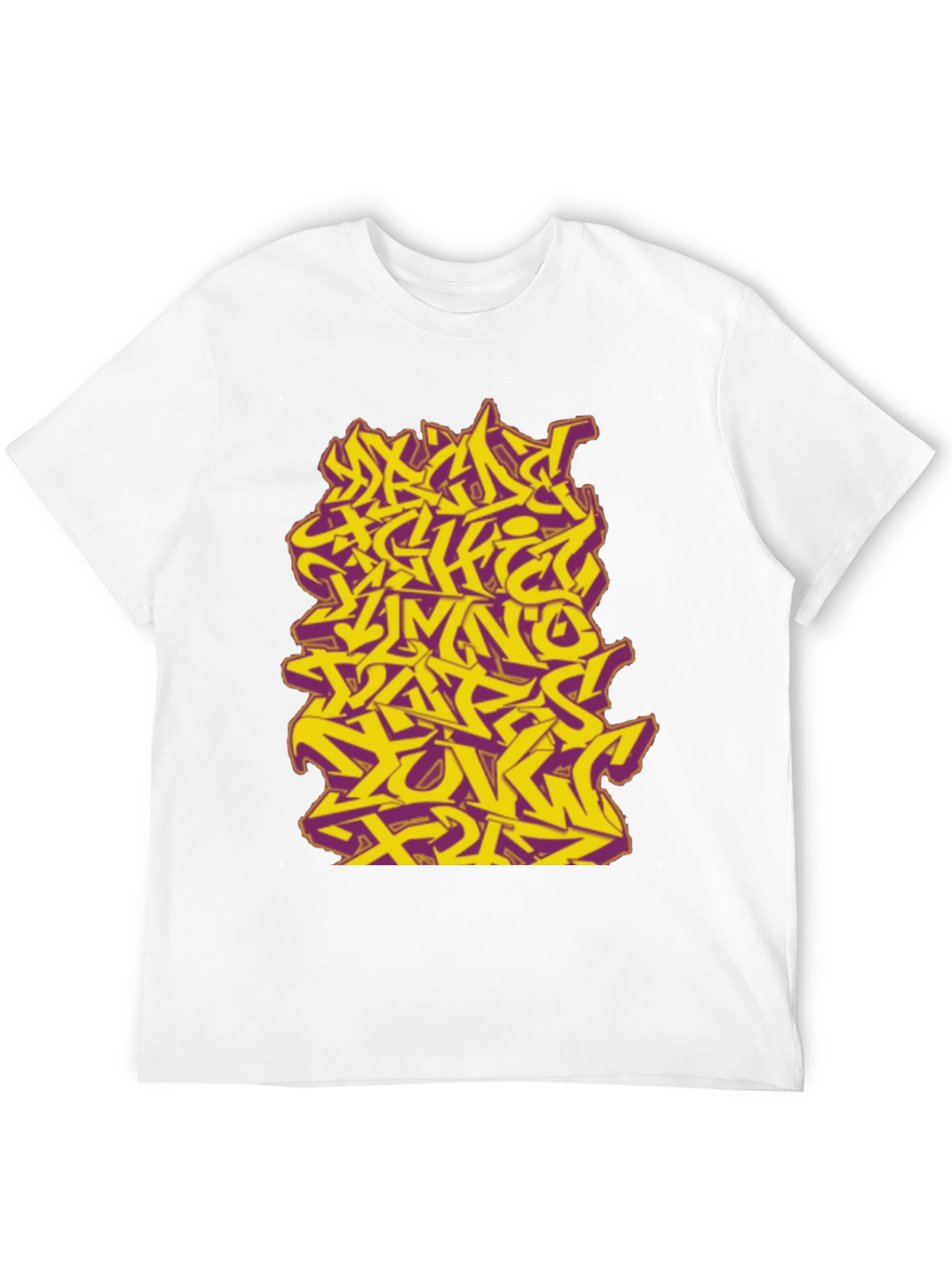 Graffiti Style Graphic Tee - Urban Edge