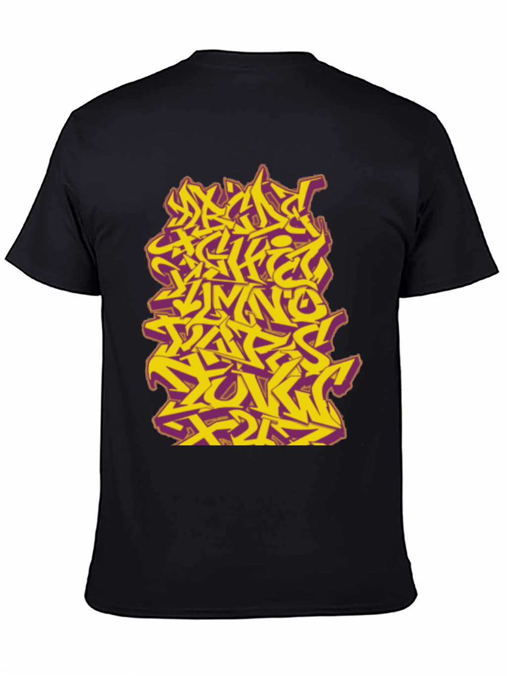 Graffiti Style Graphic Tee - Urban Edge