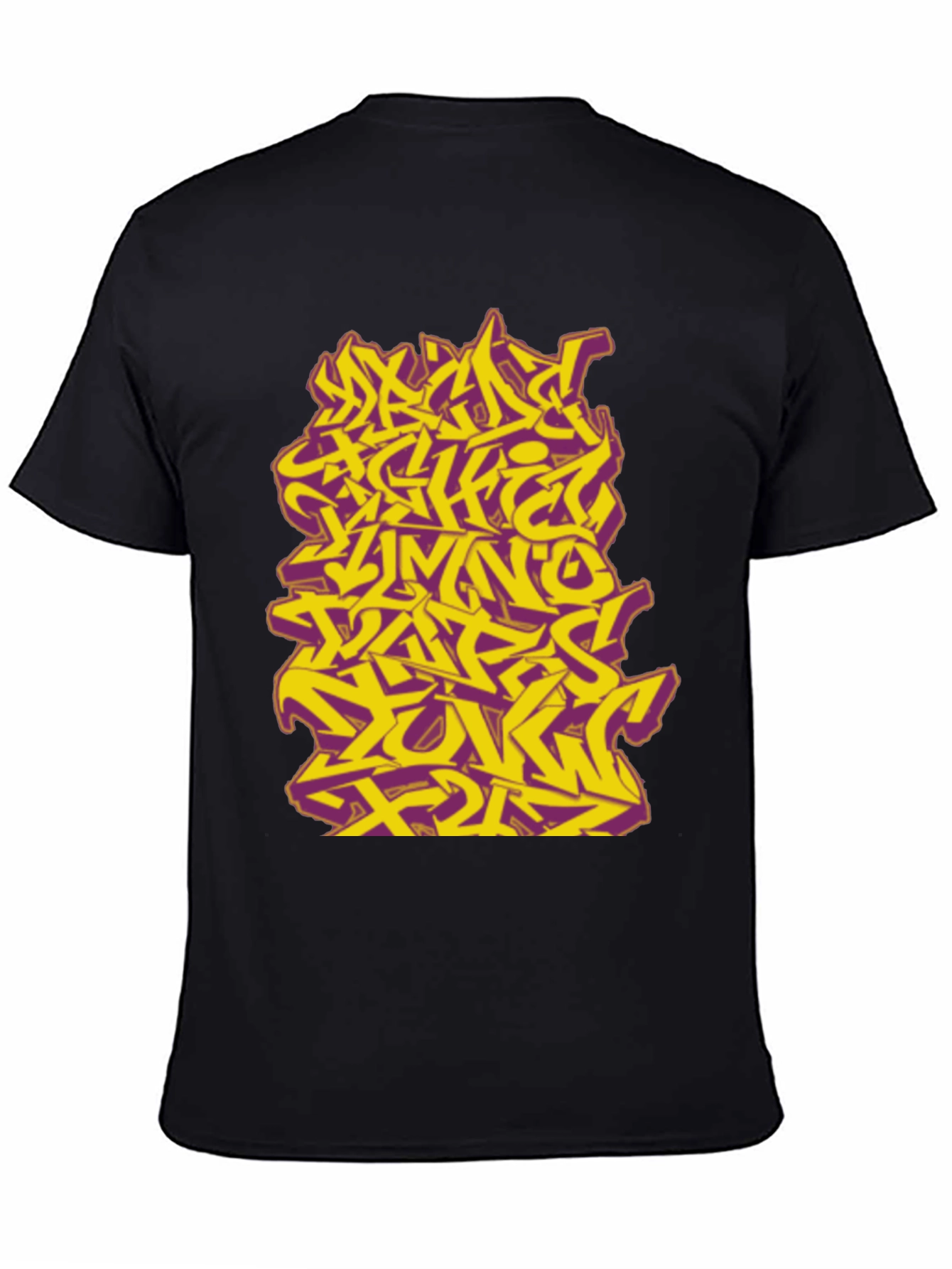Graffiti Style Graphic Tee - Urban Edge