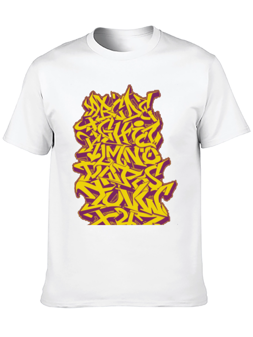 Graffiti Style Graphic Tee - Urban Edge