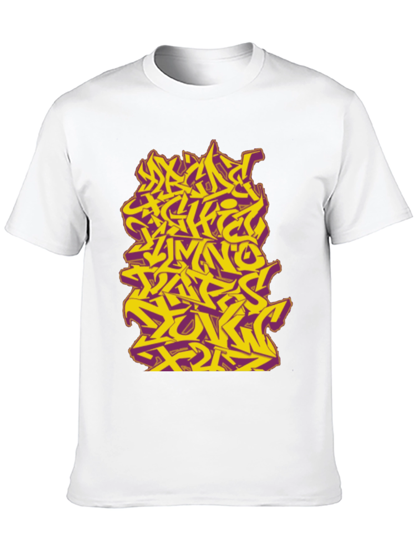 Graffiti Style Graphic Tee - Urban Edge