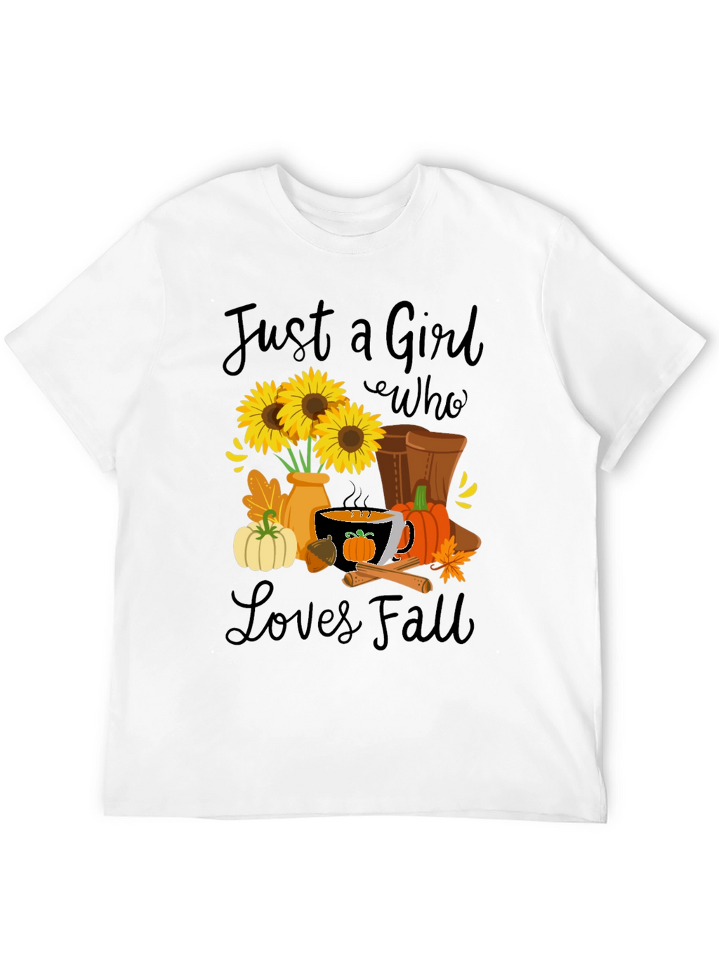 Just A Girl Who Loves Fall T-Shirt