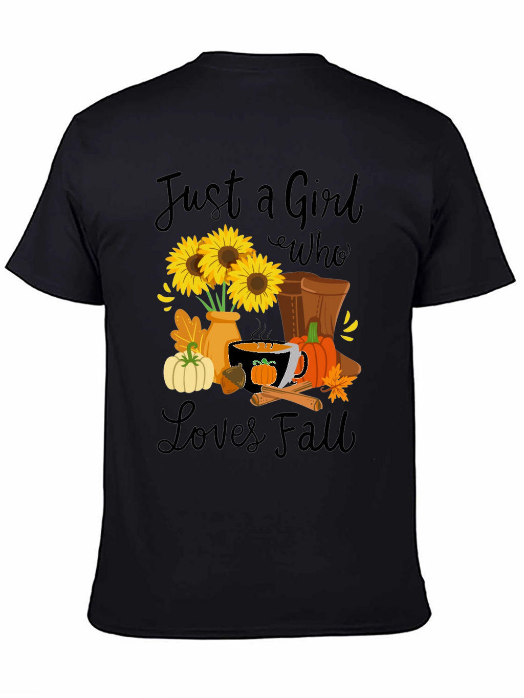 Just A Girl Who Loves Fall T-Shirt