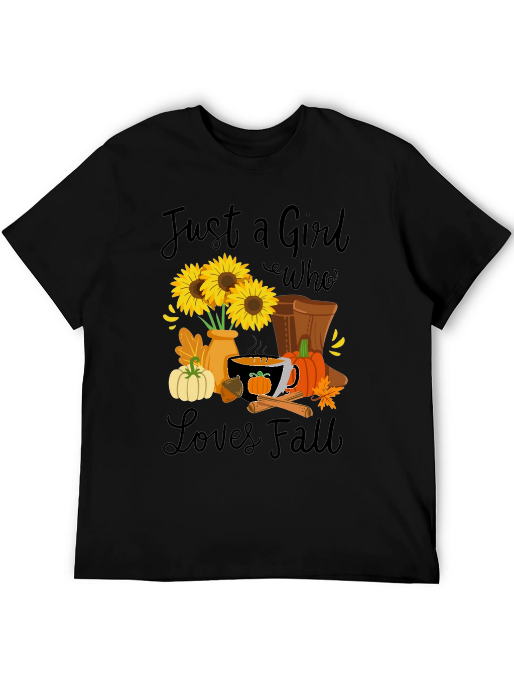 Just A Girl Who Loves Fall T-Shirt