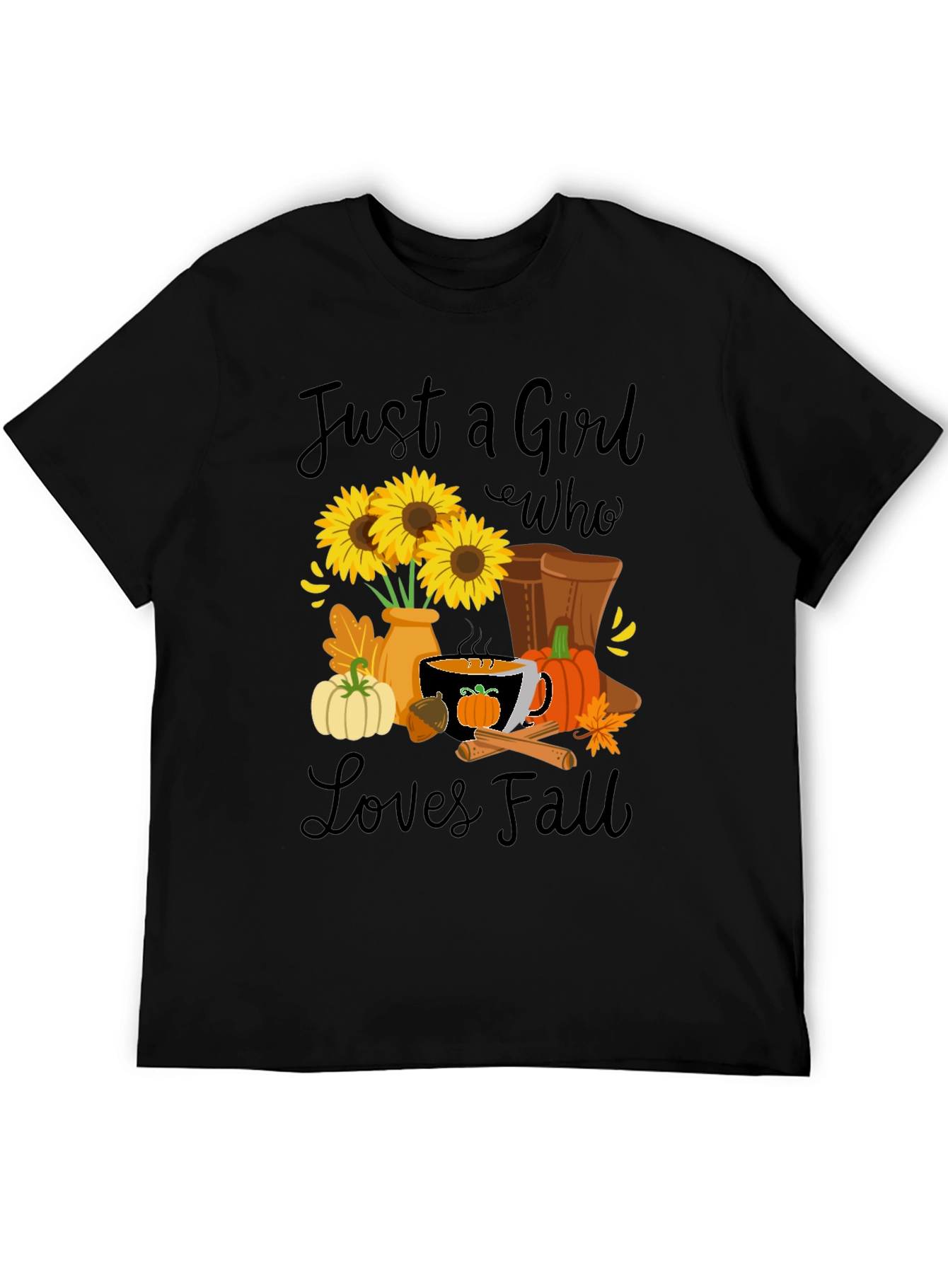 Just A Girl Who Loves Fall T-Shirt