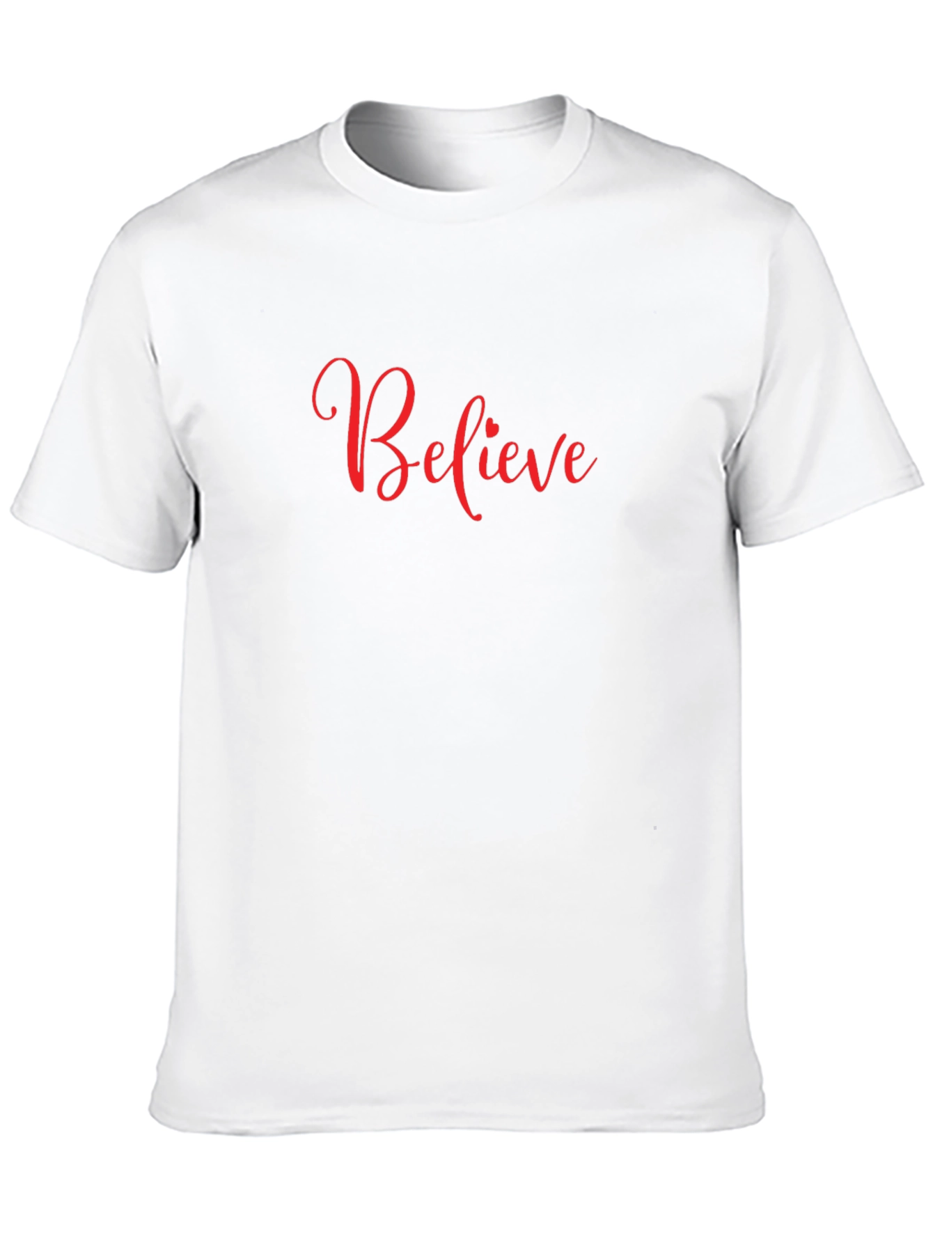 Believe Graphic Tee - Soft & Comfortable