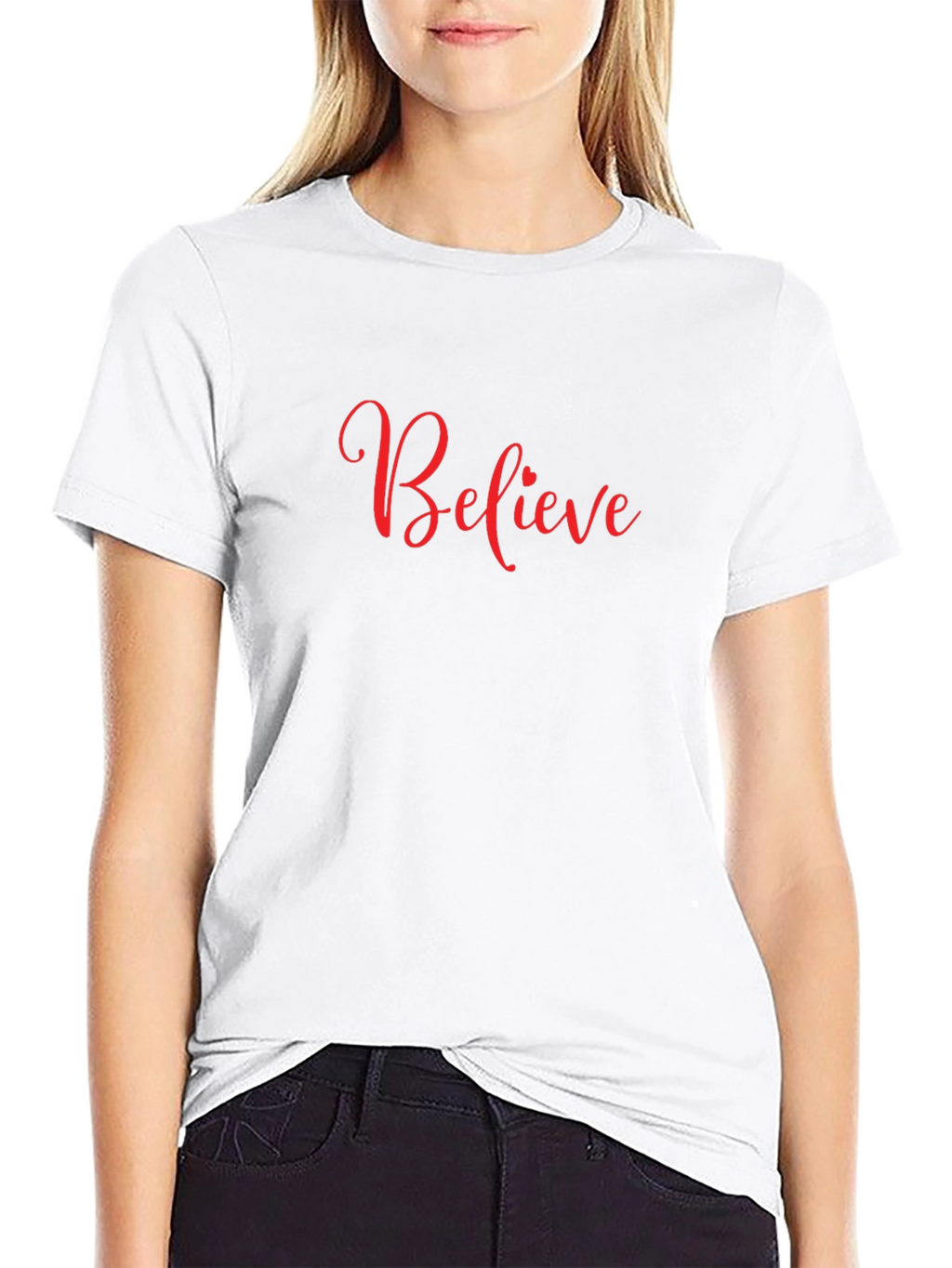 Believe Graphic Tee - Soft & Comfortable