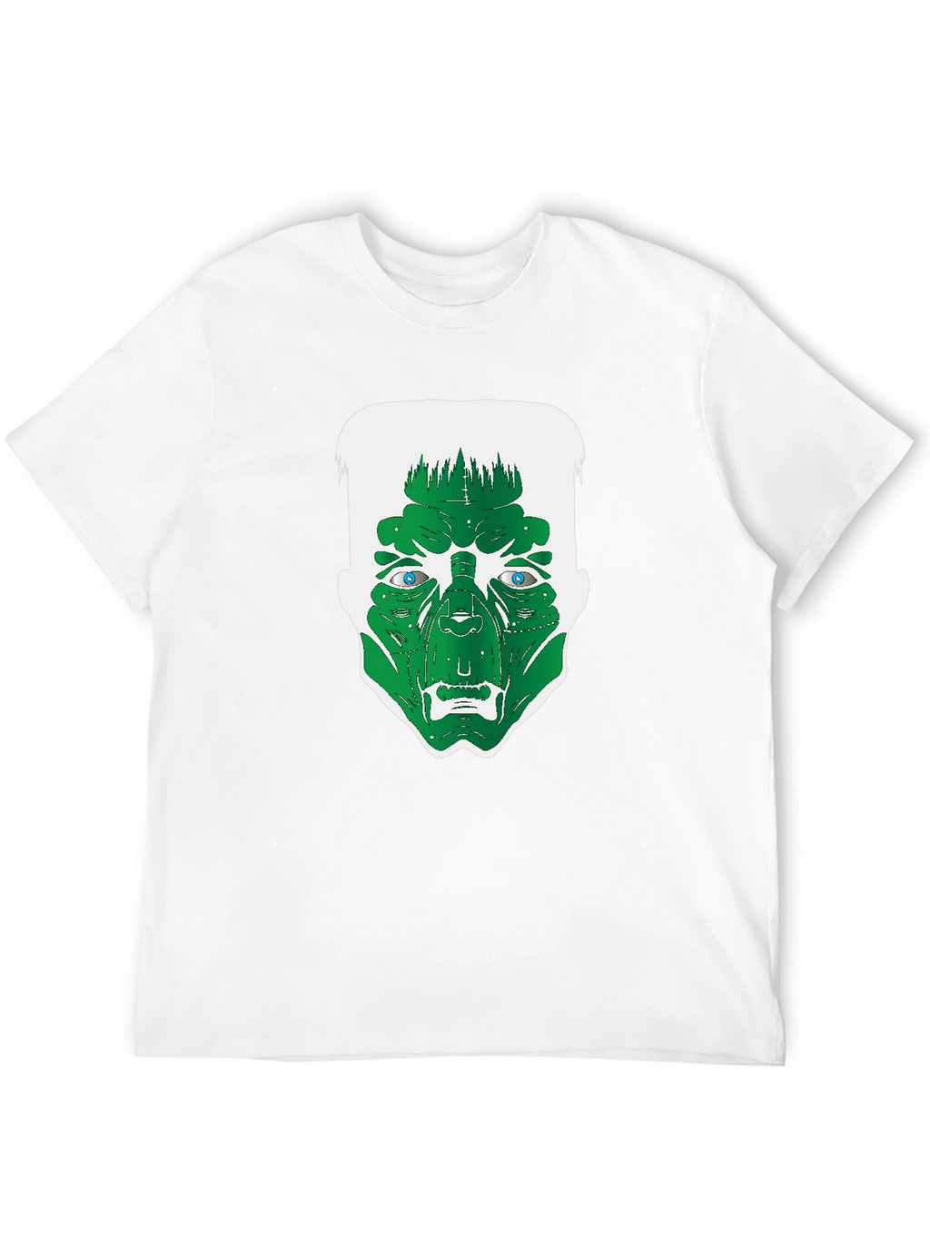 Frankenstein Graphic Tee - Black Cotton T-Shirt