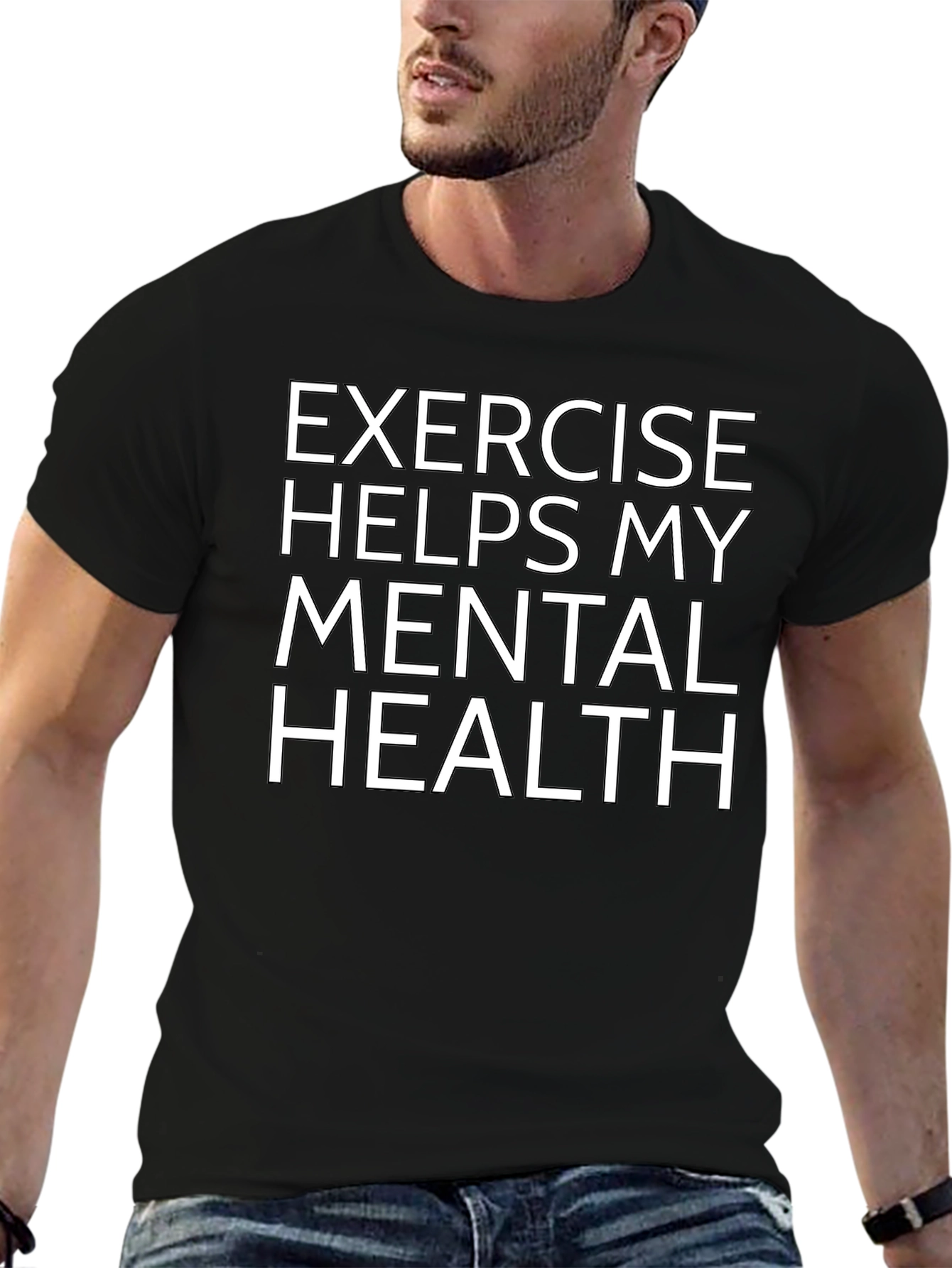 Exercise Helps Mental Health T-Shirt