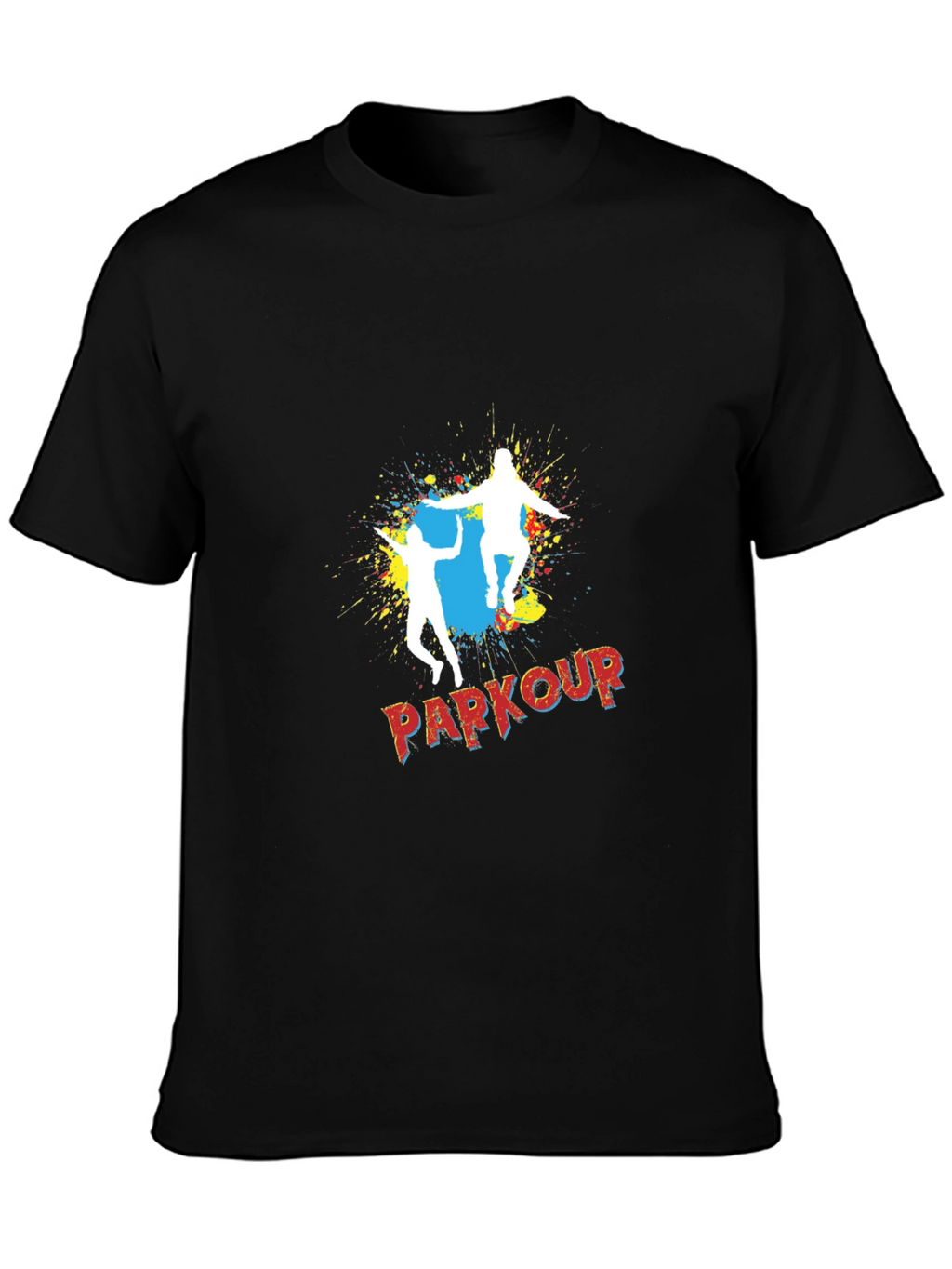 Parkour Graphic T-Shirt - Urban Sport Tee