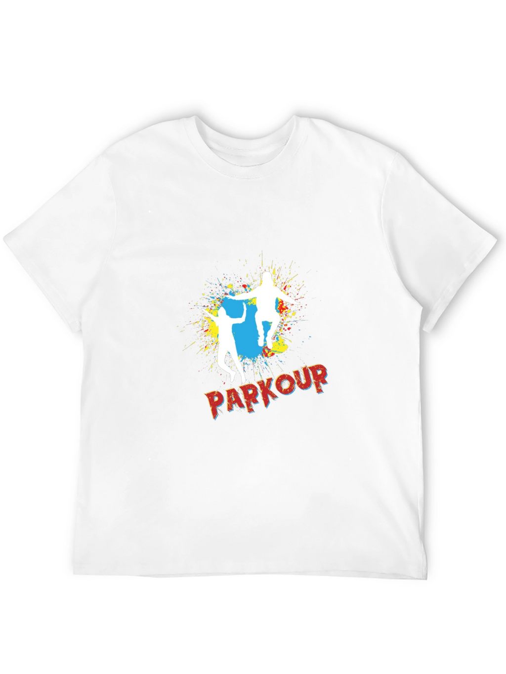 Parkour Graphic T-Shirt - Urban Sport Tee