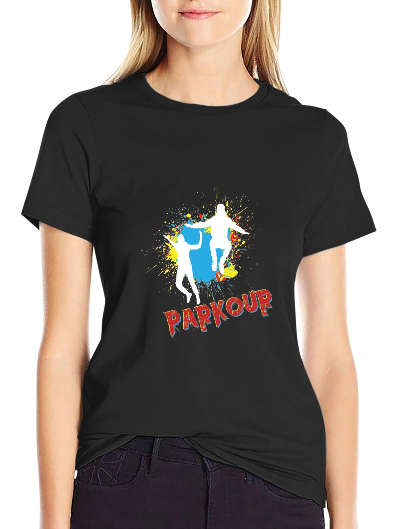Parkour Graphic T-Shirt - Urban Sport Tee