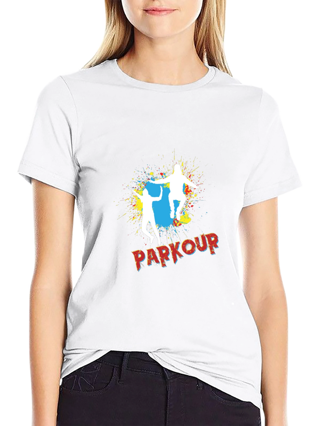 Parkour Graphic T-Shirt - Urban Sport Tee