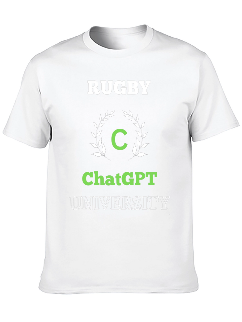 ChatGPT University Rugby T-Shirt