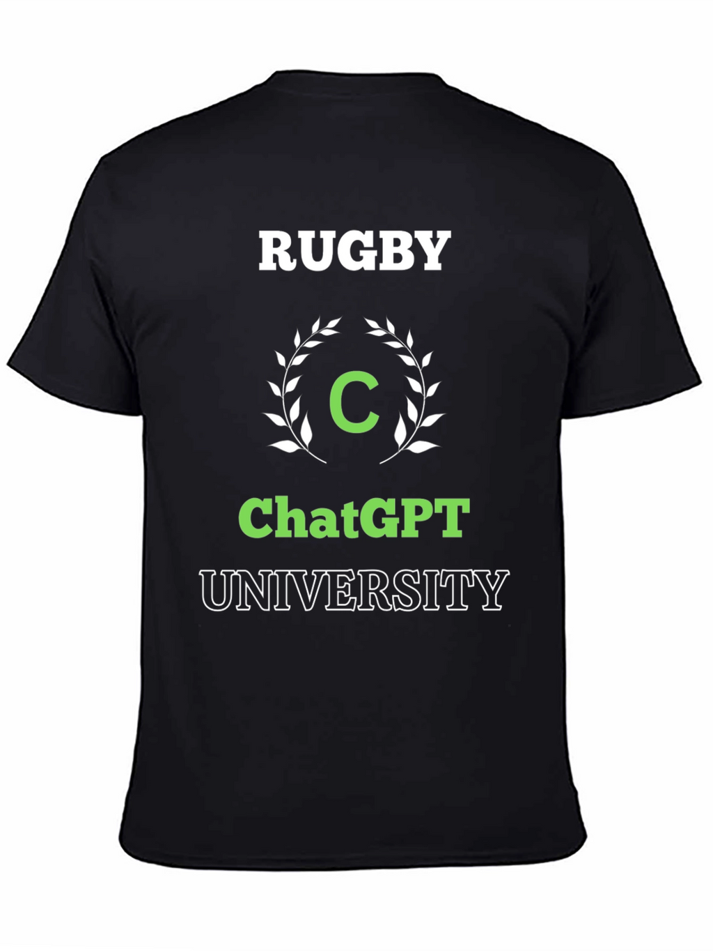ChatGPT University Rugby T-Shirt
