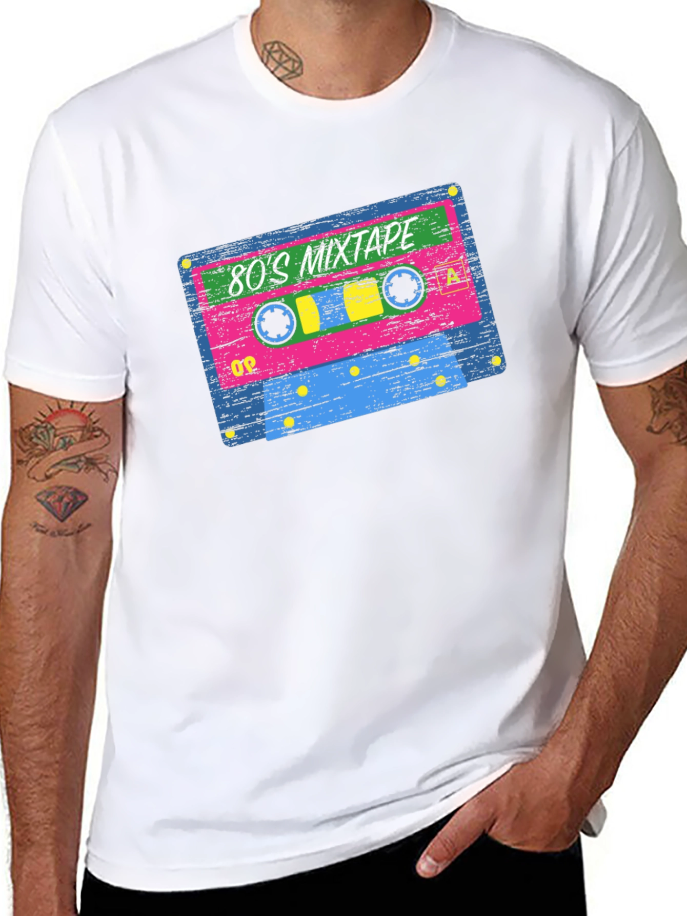 80s Mixtape Retro Graphic T-Shirt