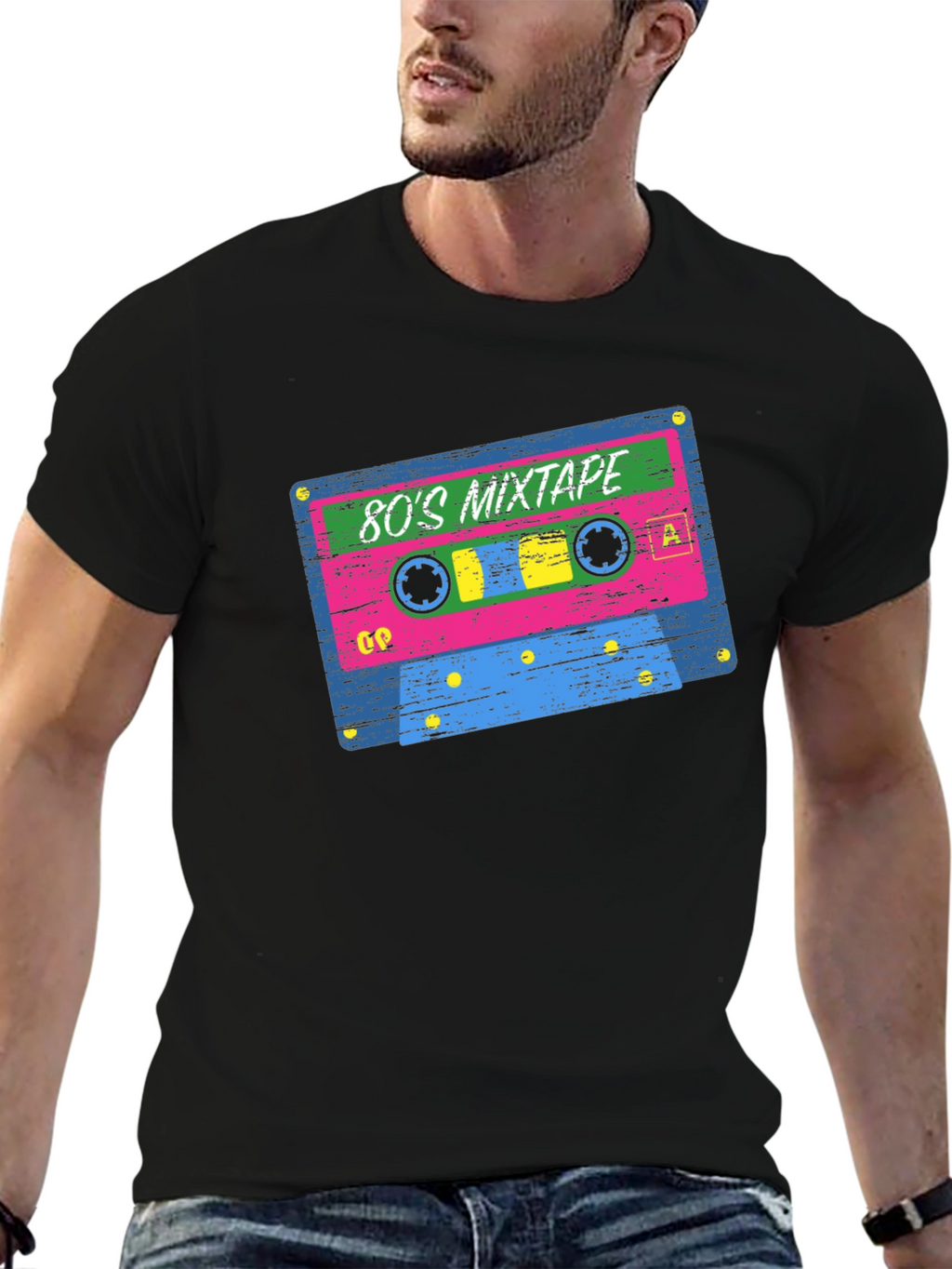 80s Mixtape Retro Graphic T-Shirt