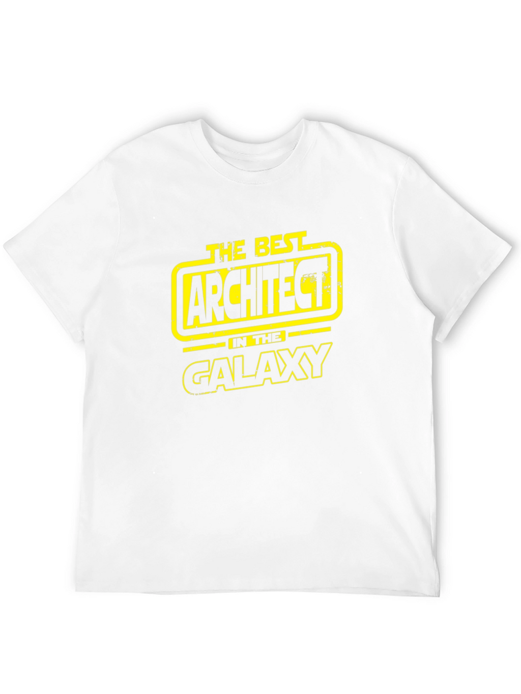 The Best Architect in the Galaxy Black T-Shirt