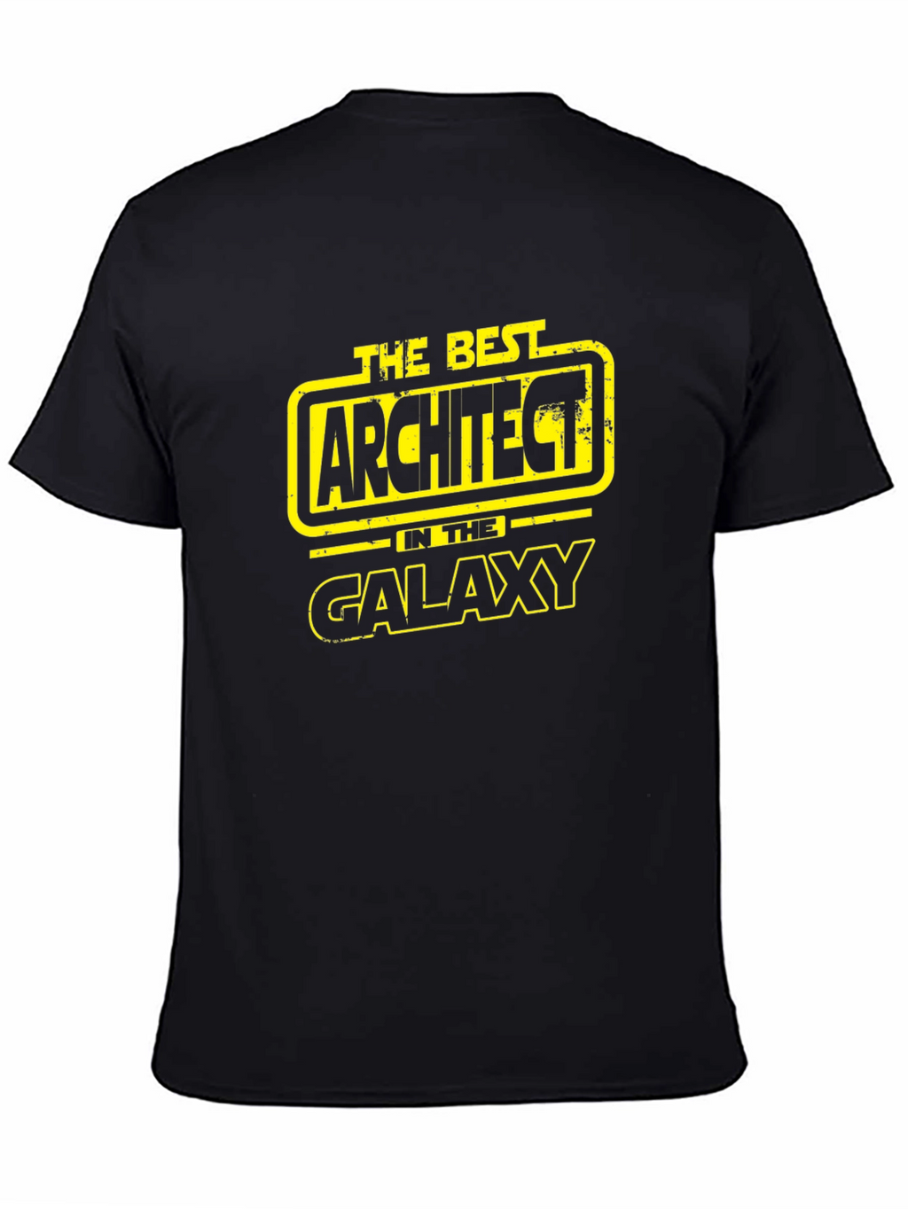 The Best Architect in the Galaxy Black T-Shirt