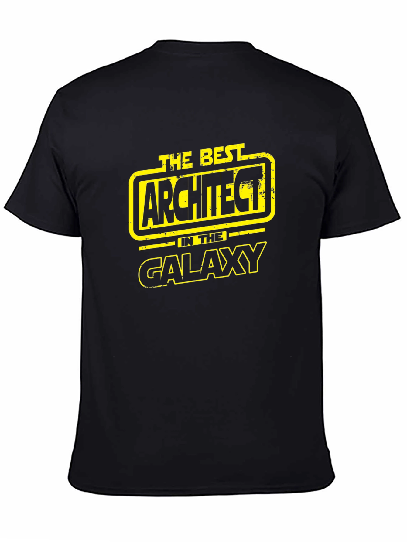The Best Architect in the Galaxy Black T-Shirt