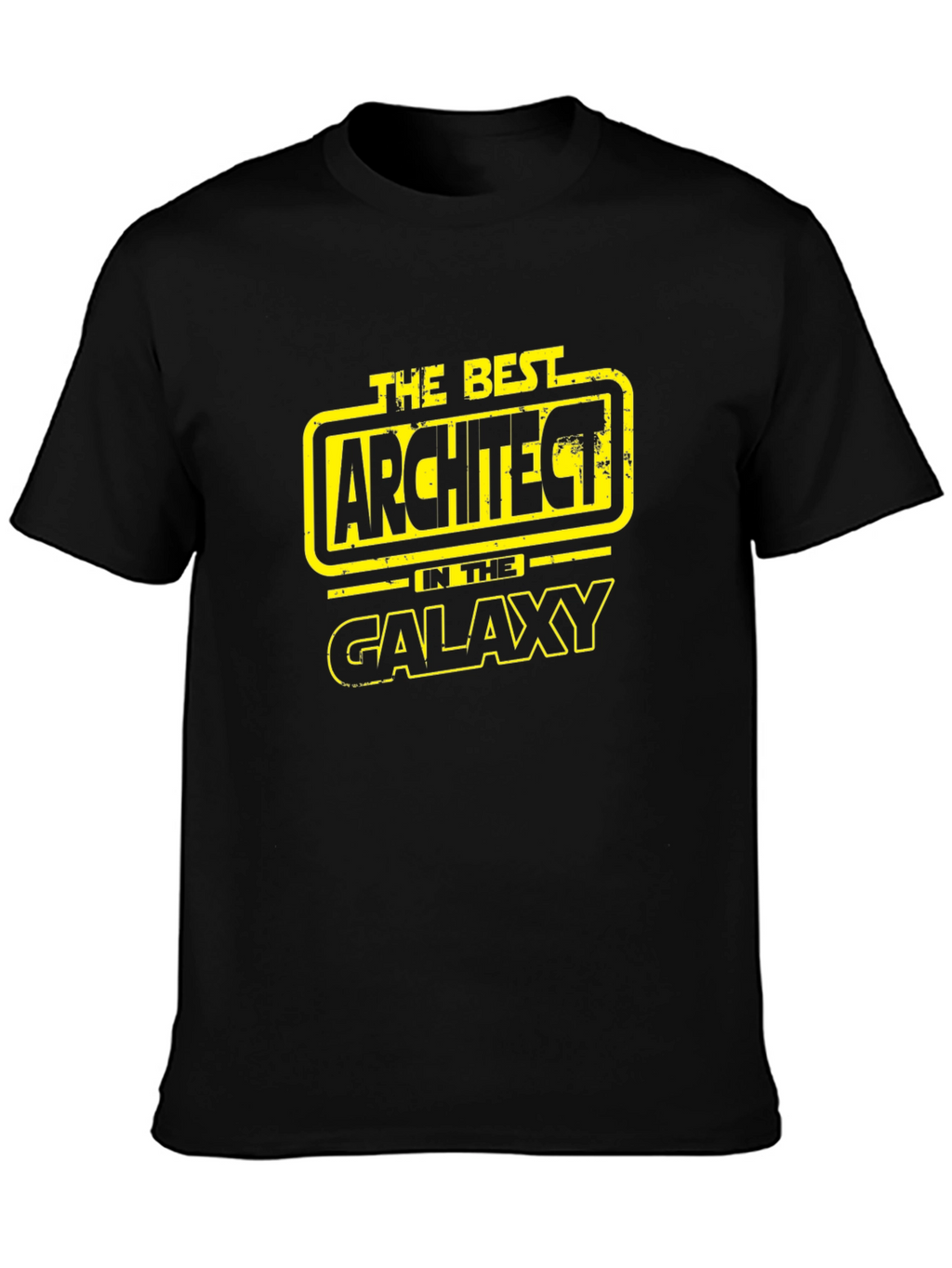 The Best Architect in the Galaxy Black T-Shirt