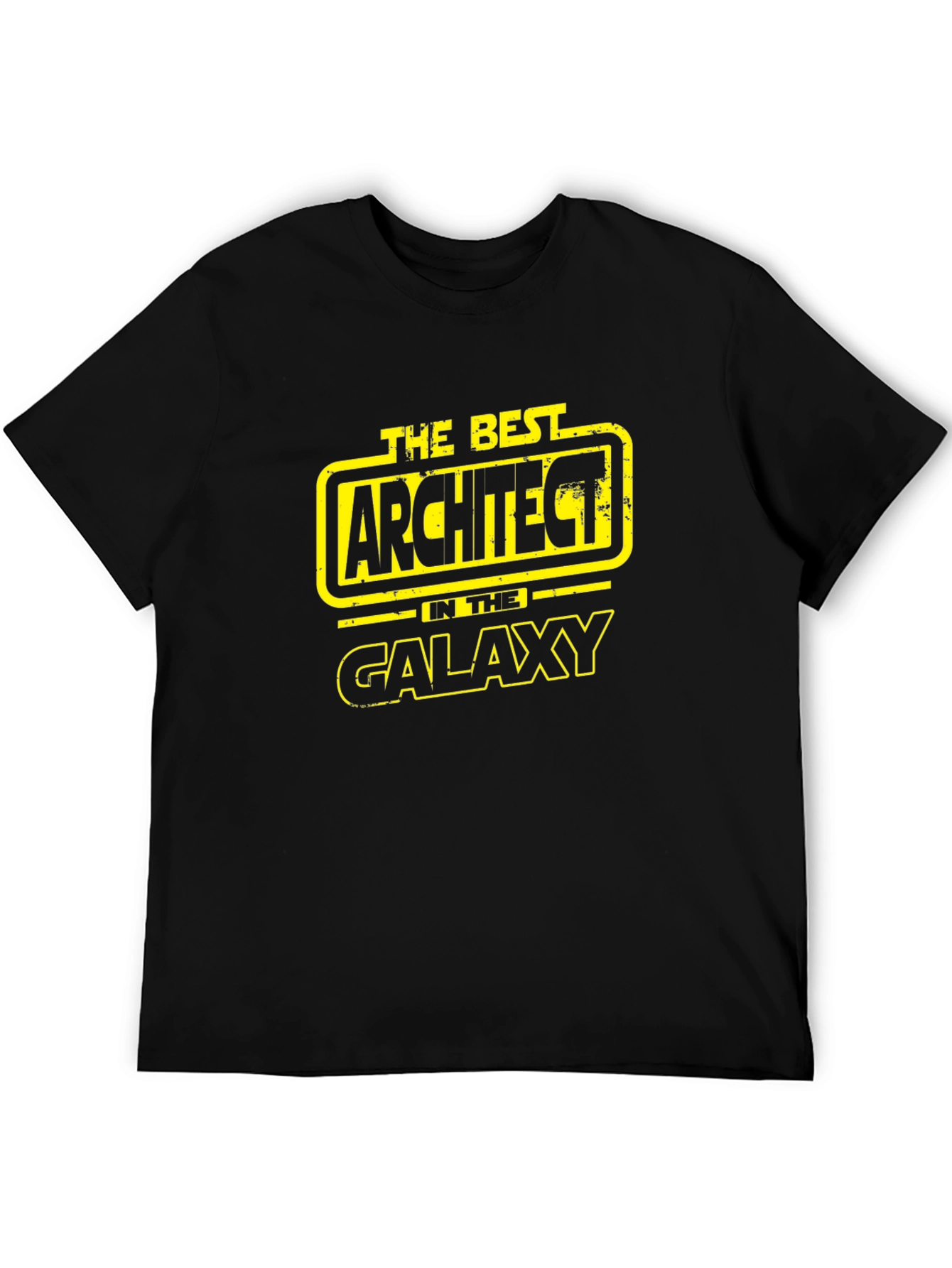 The Best Architect in the Galaxy Black T-Shirt