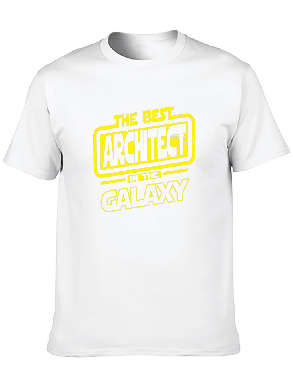 The Best Architect in the Galaxy Black T-Shirt