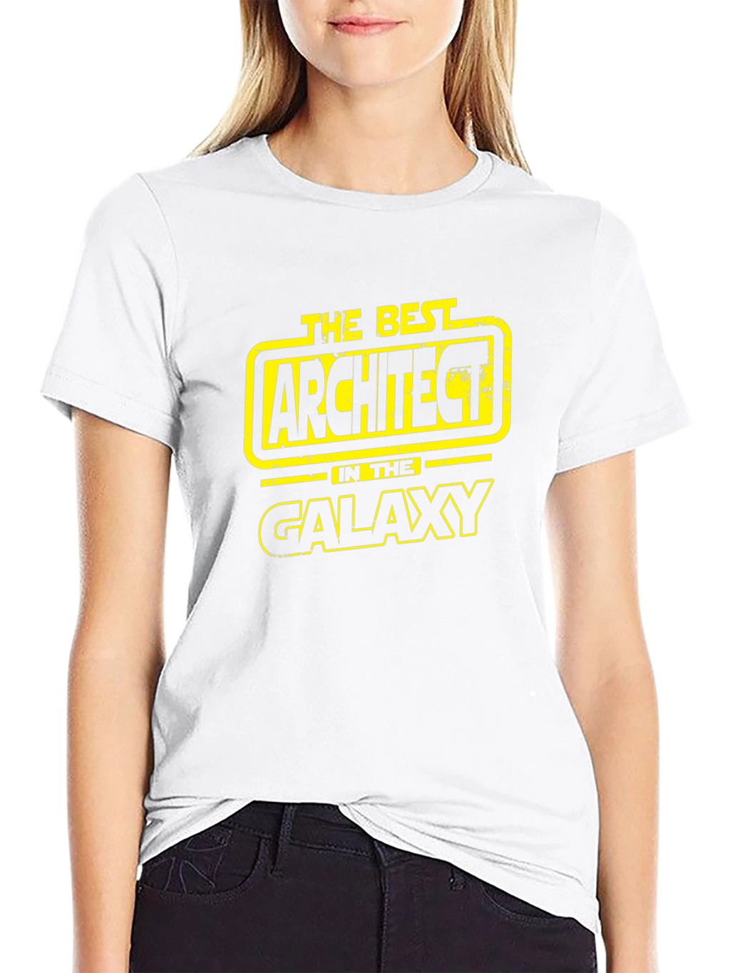 The Best Architect in the Galaxy Black T-Shirt