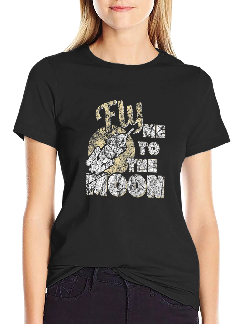 Fly Me To The Moon Graphic T-Shirt