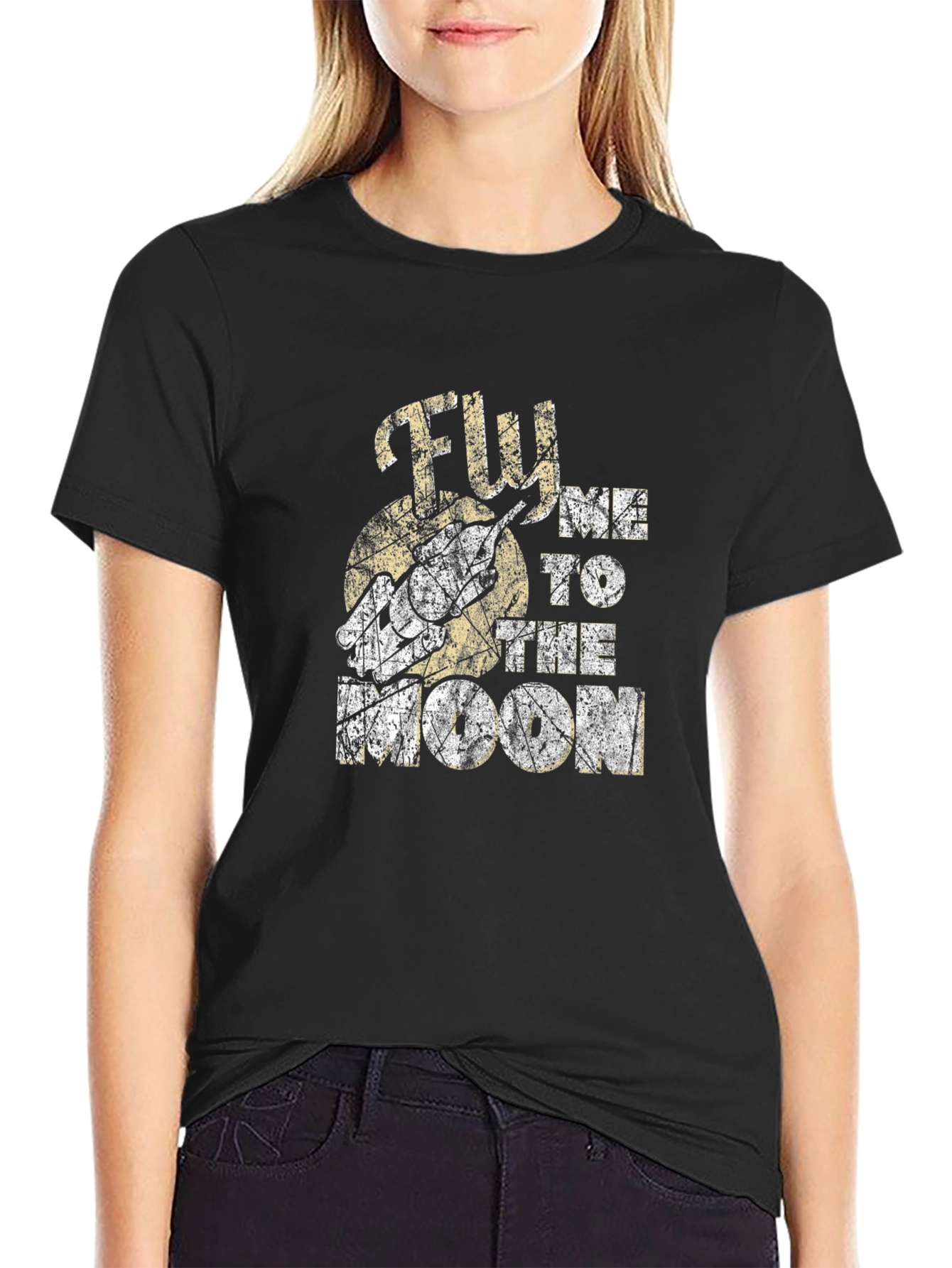 Fly Me To The Moon Graphic T-Shirt