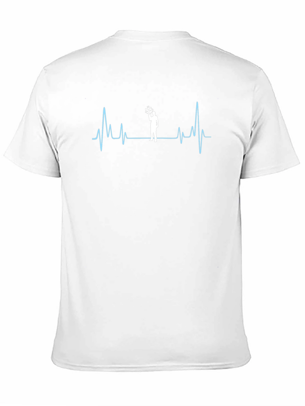 Carpenter Heartbeat Graphic T-Shirt - Black