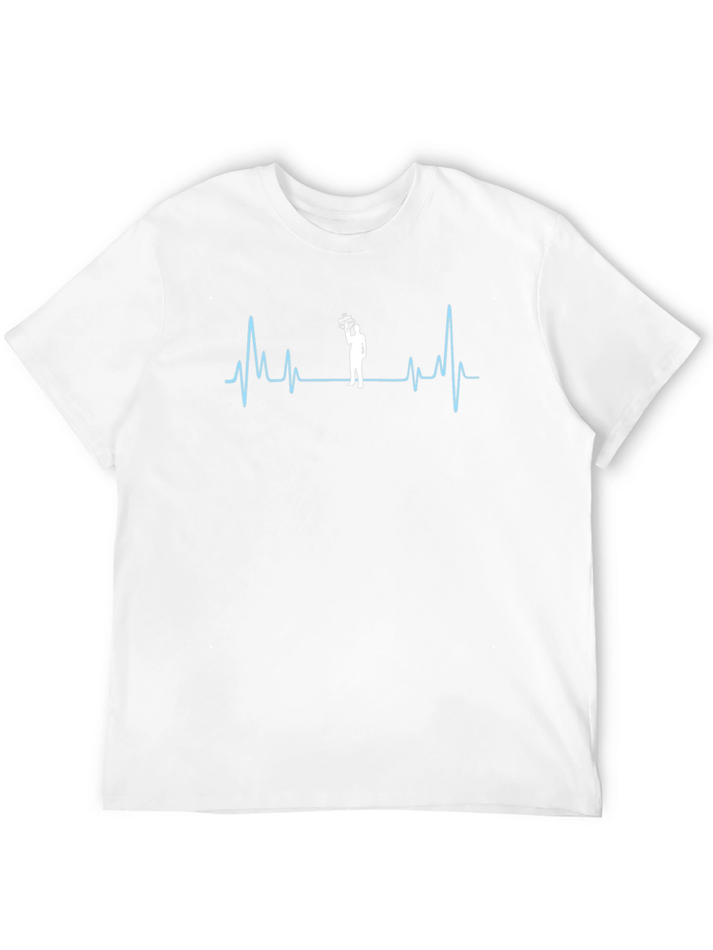 Carpenter Heartbeat Graphic T-Shirt - Black