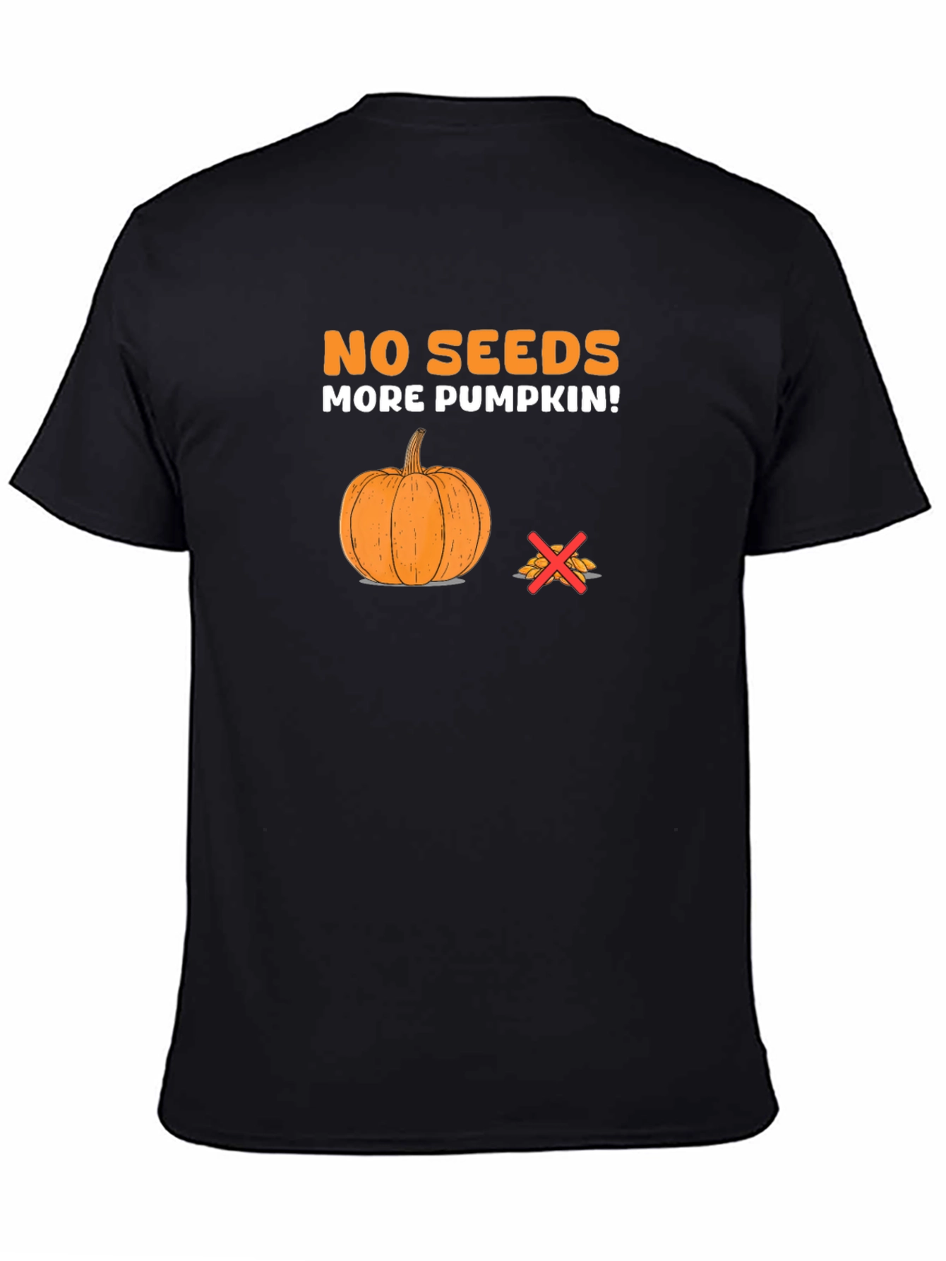 No Seeds More Pumpkin Graphic Tee