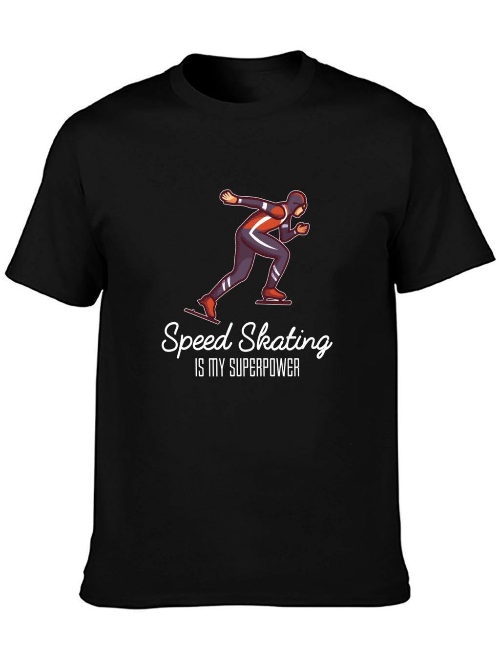Speed Skating is My Superpower T-Shirt