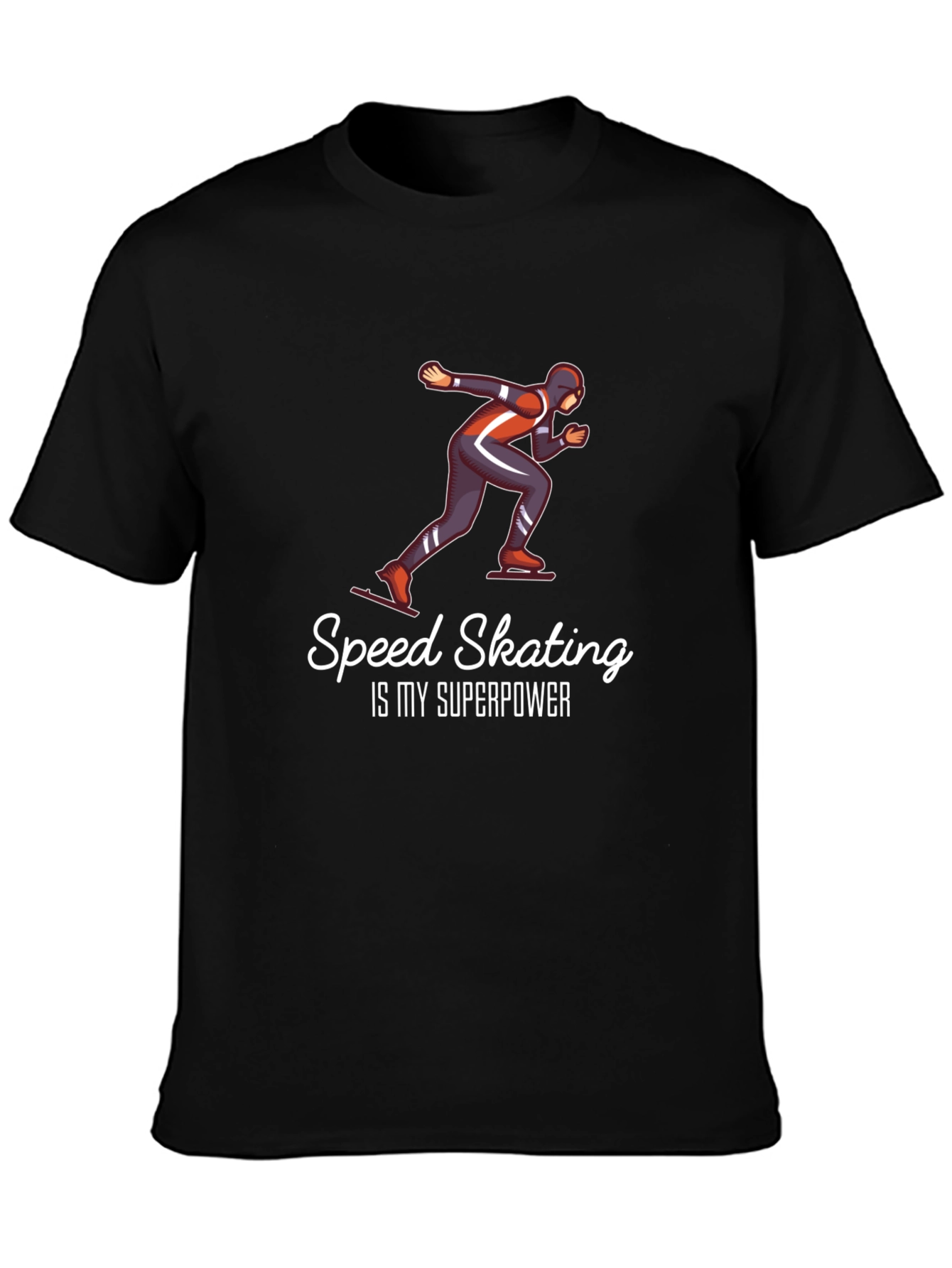 Speed Skating is My Superpower T-Shirt