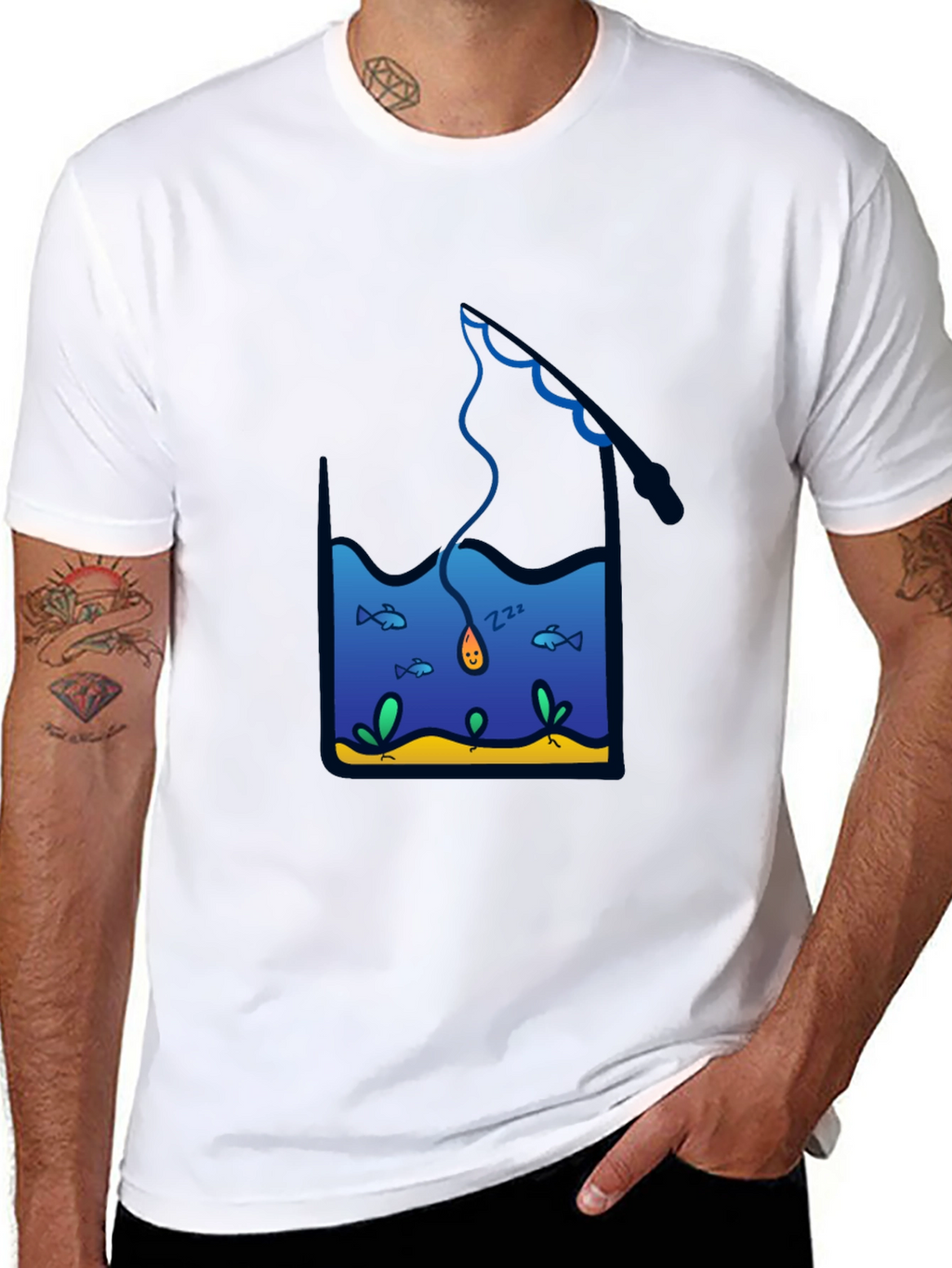 Fishing Dream T-Shirt - Unique Graphic Tee