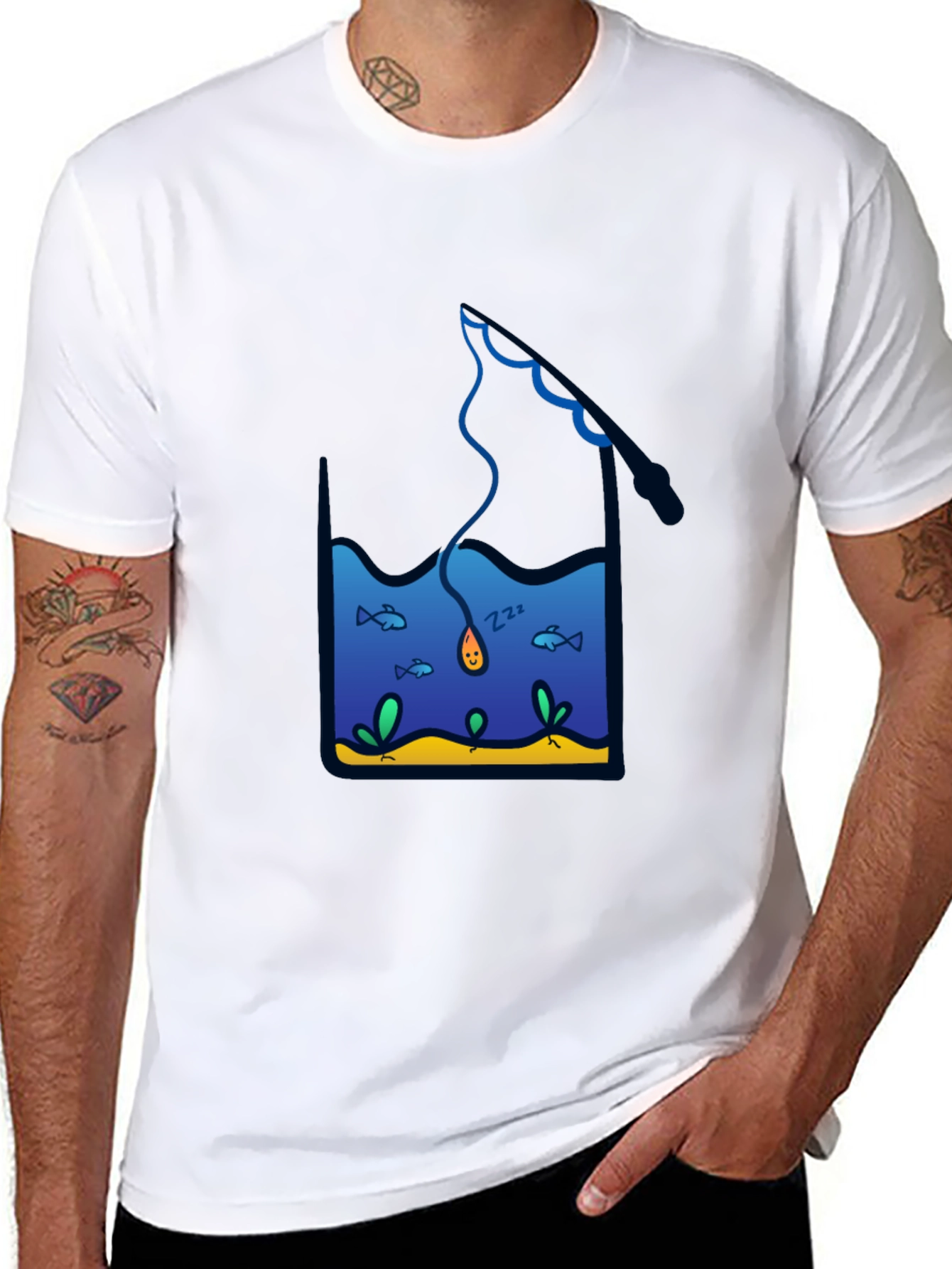 Fishing Dream T-Shirt - Unique Graphic Tee